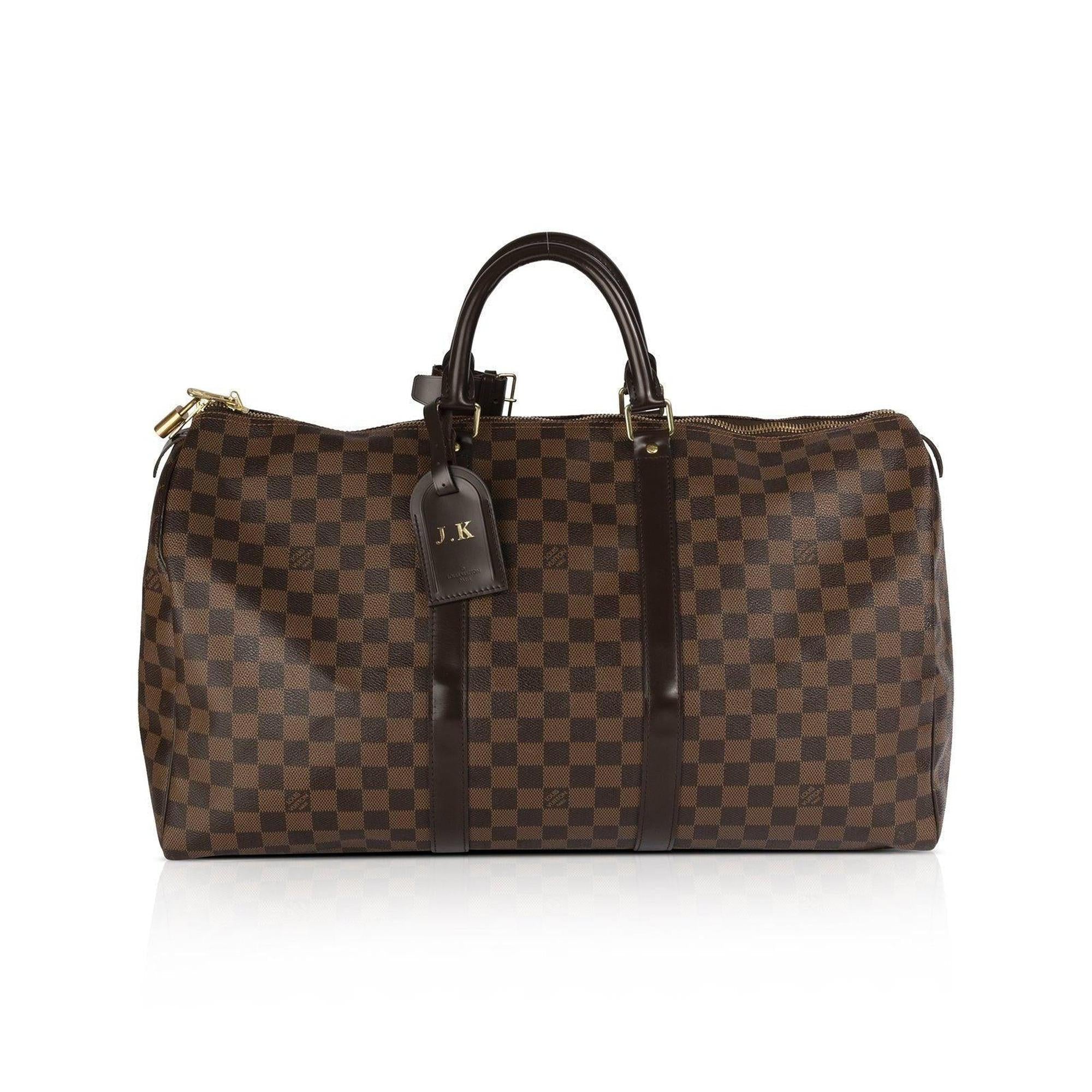 Louis Vuitton Damier Ebene Keepall 50