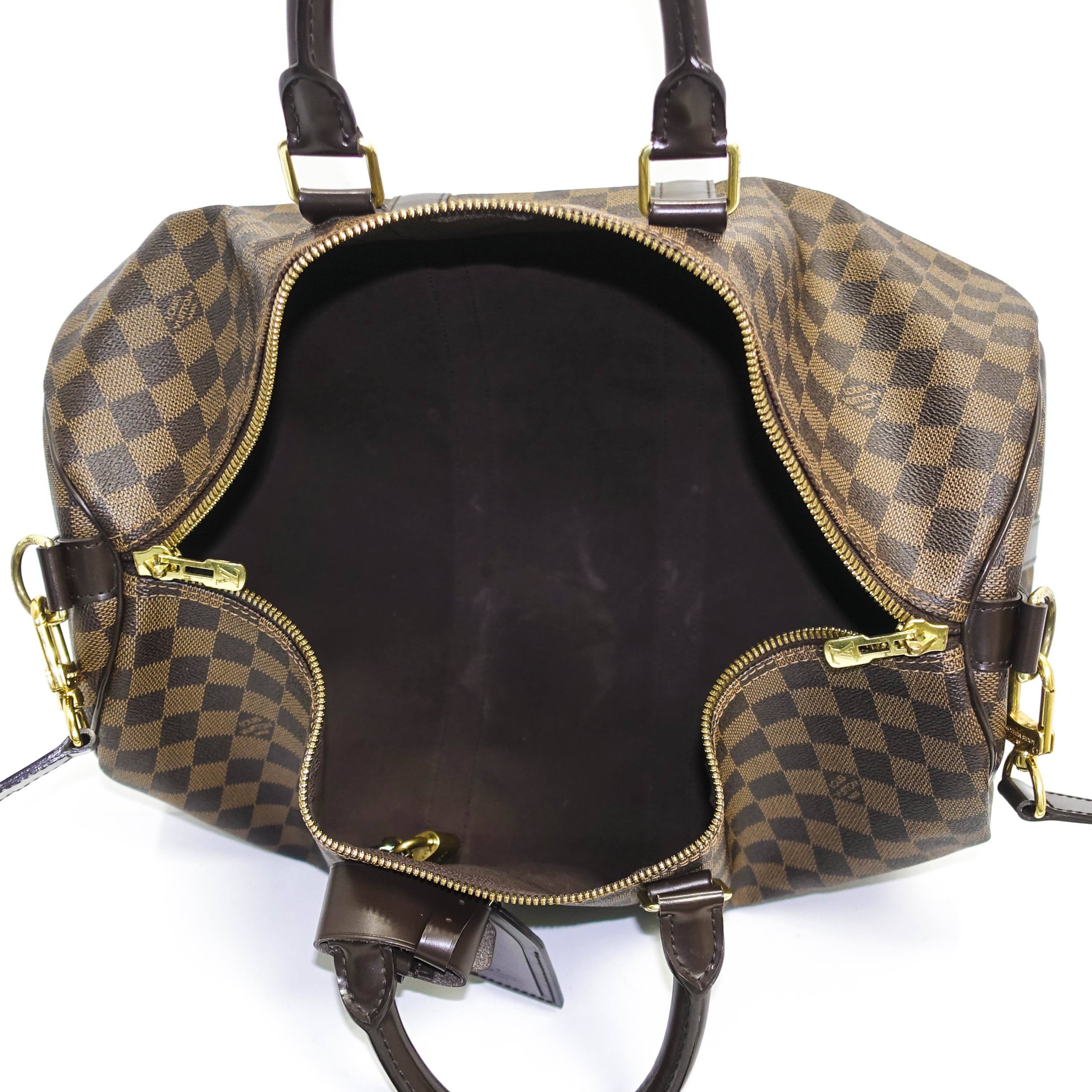 Louis Vuitton Damier Ebene Keepall Bandouliere 45