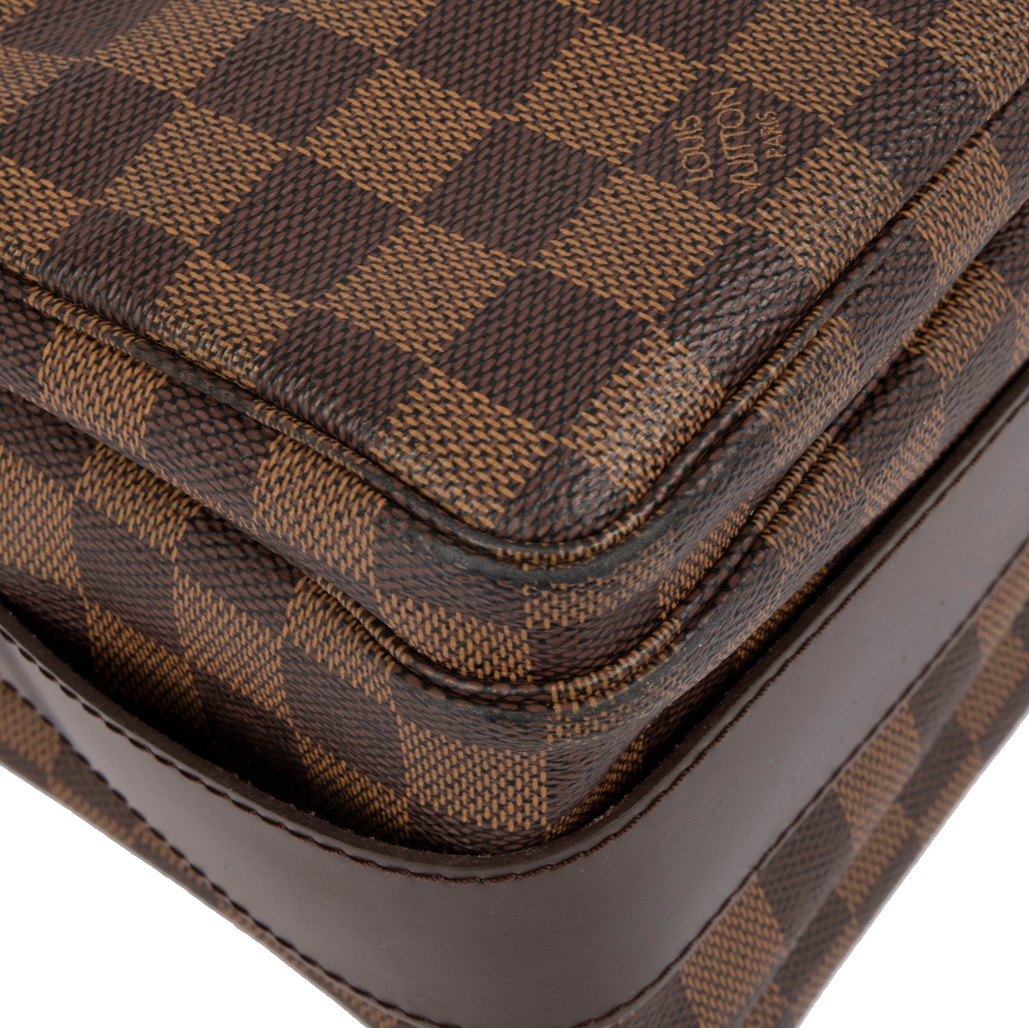 Louis Vuitton Damier Ebene Naviglio Messenger Bag