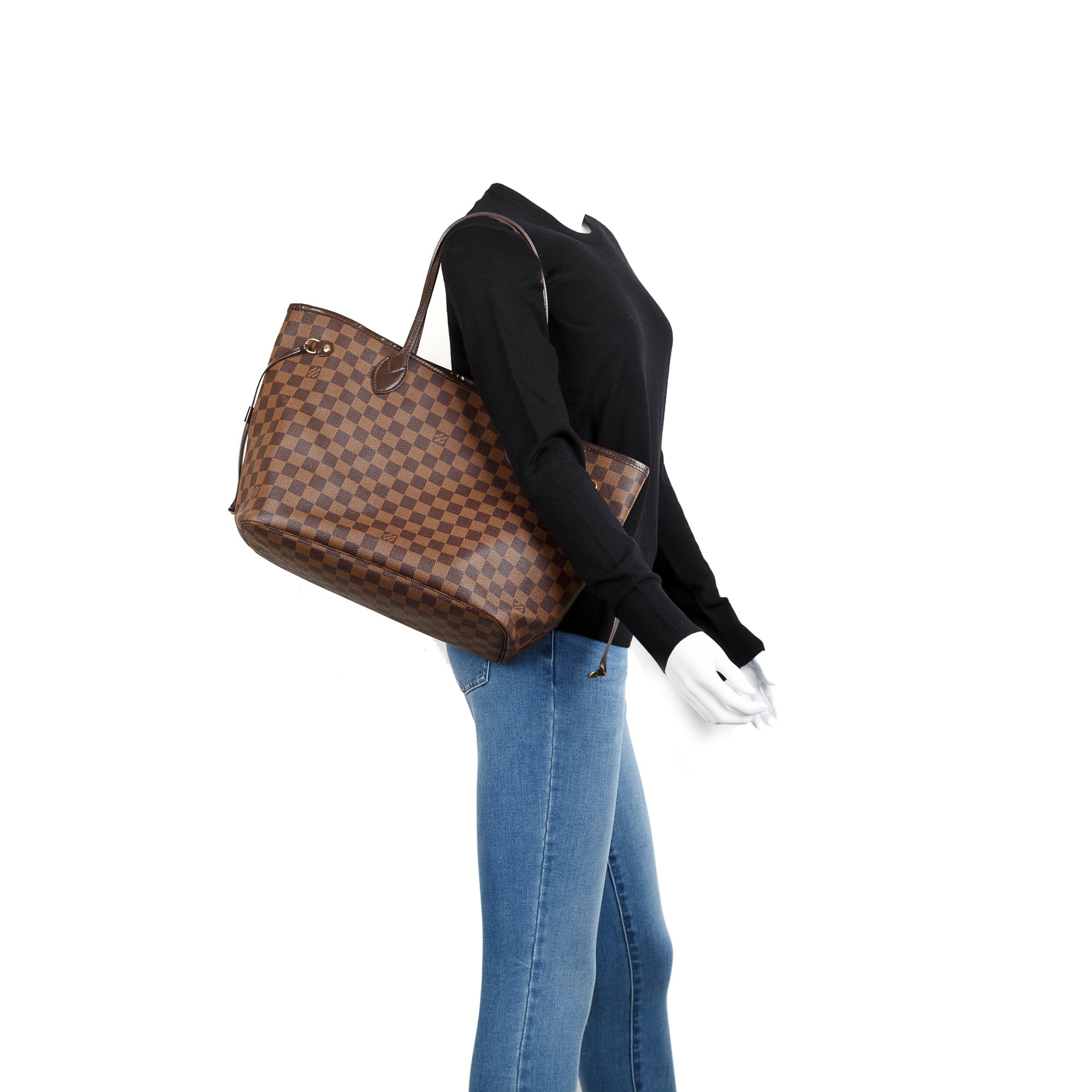 Louis Vuitton Damier Ebene Neverfull MM