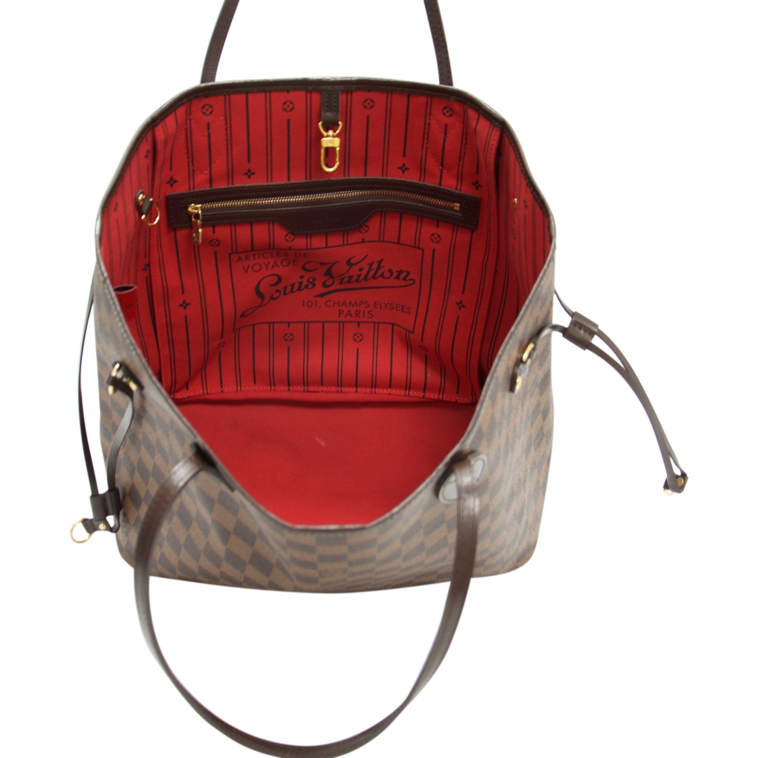 Louis Vuitton Damier Ebene Neverfull MM