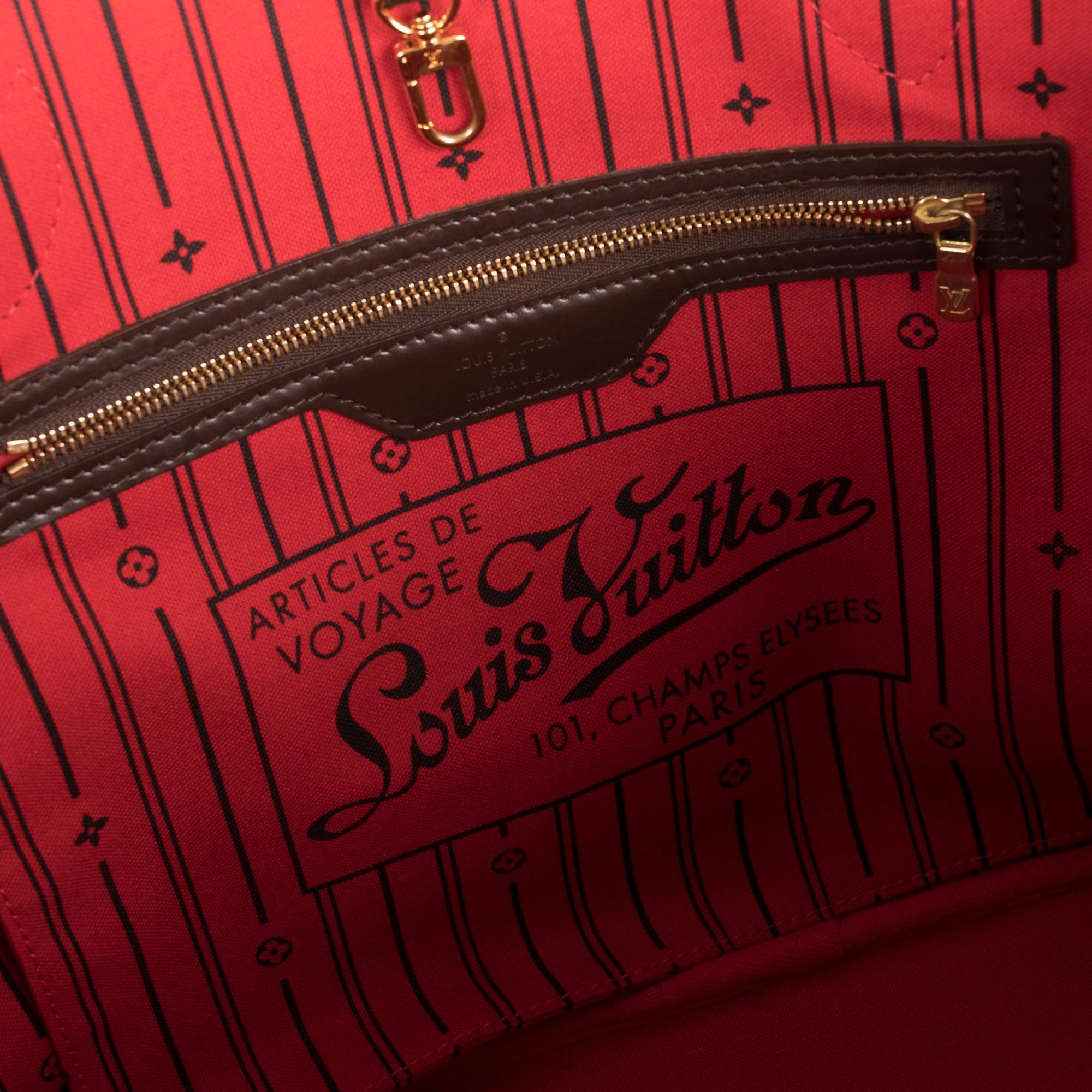 Louis Vuitton Damier Ebene Neverfull MM