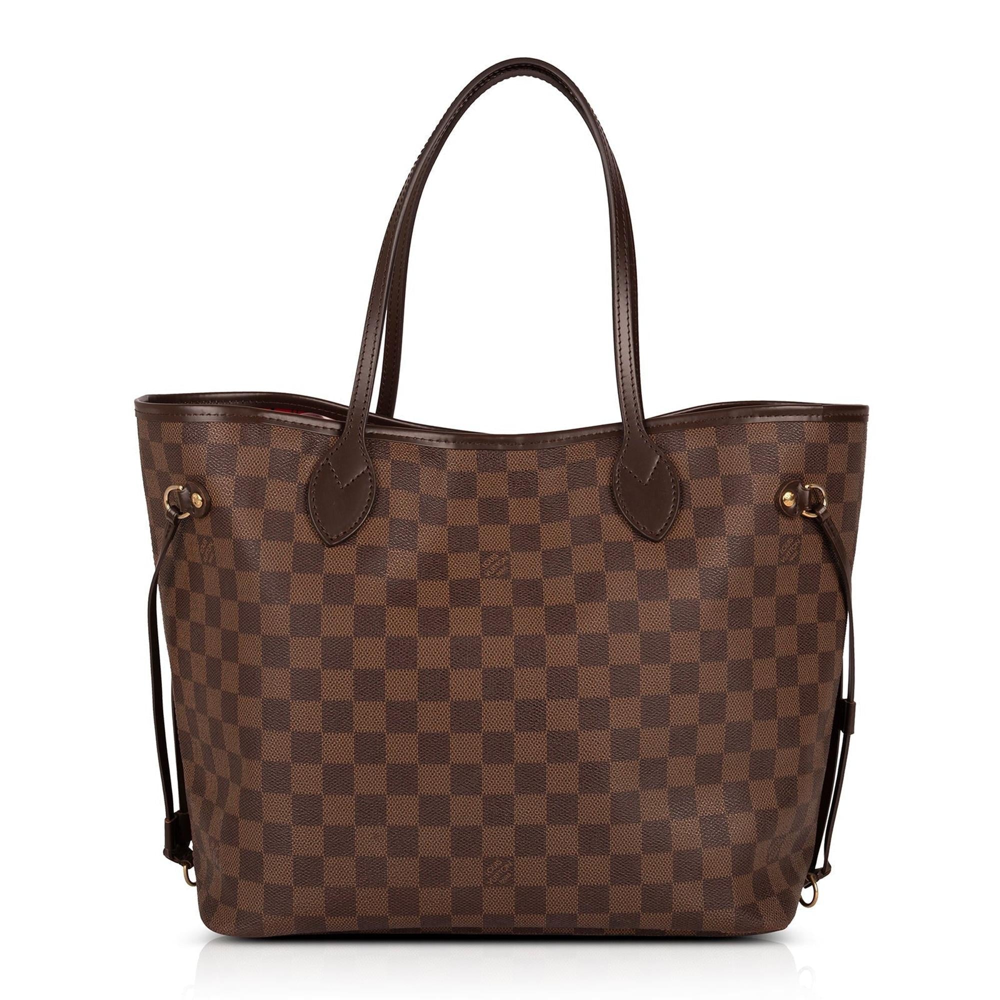 Louis Vuitton Damier Ebene Neverfull MM w/ Box