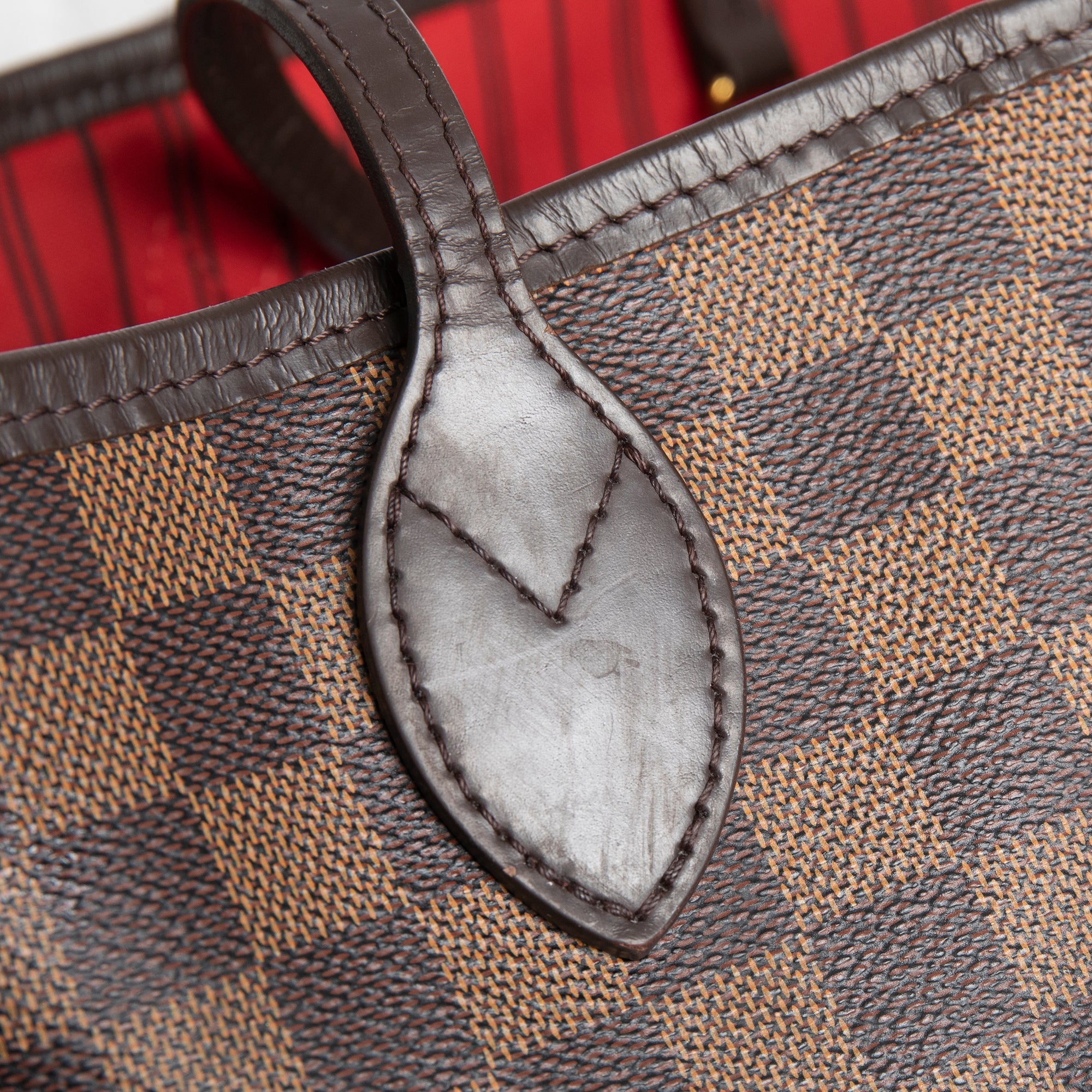 Louis Vuitton Damier Ebene Neverfull MM w/ Pouch