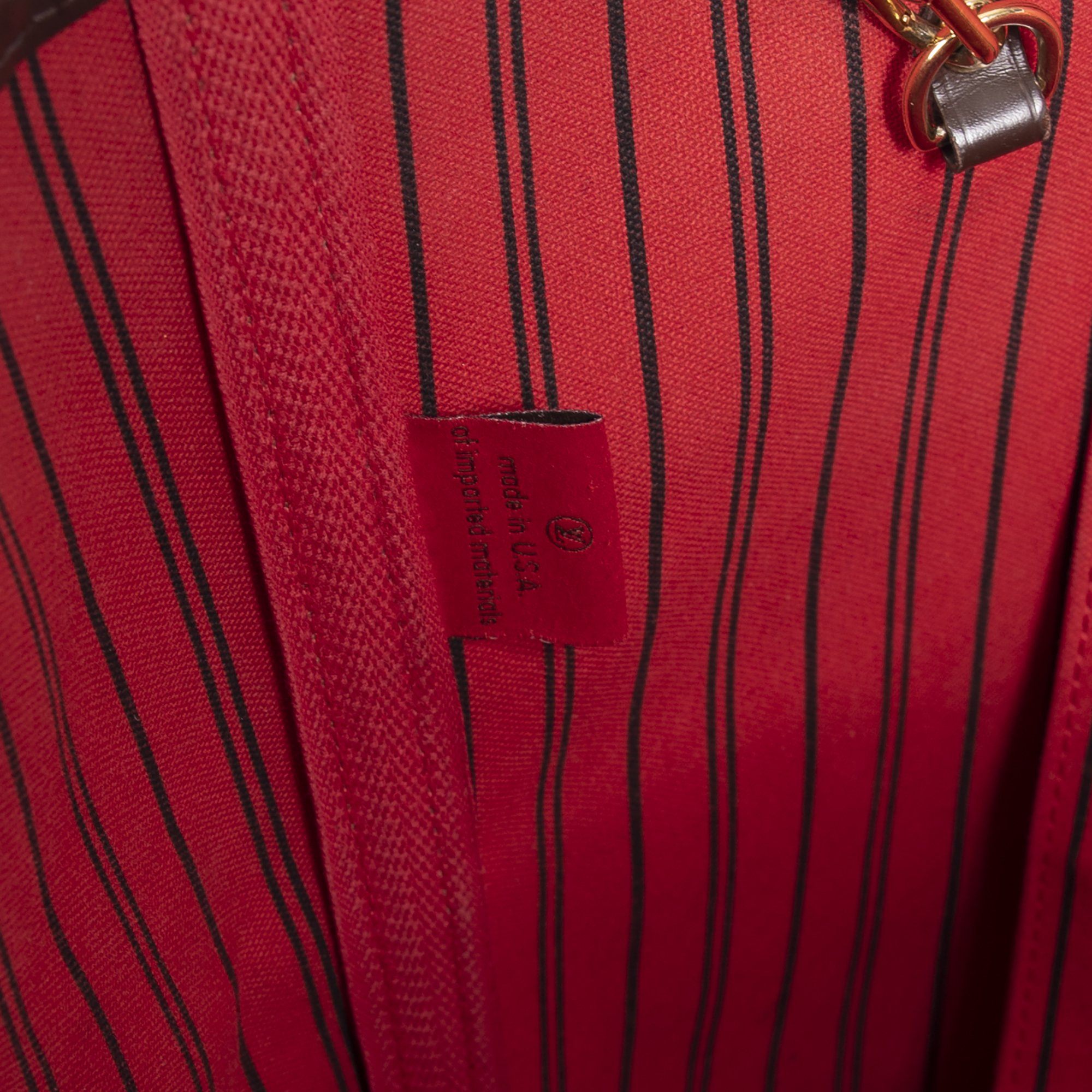 Louis Vuitton Damier Ebene Neverfull MM w/ Pouch