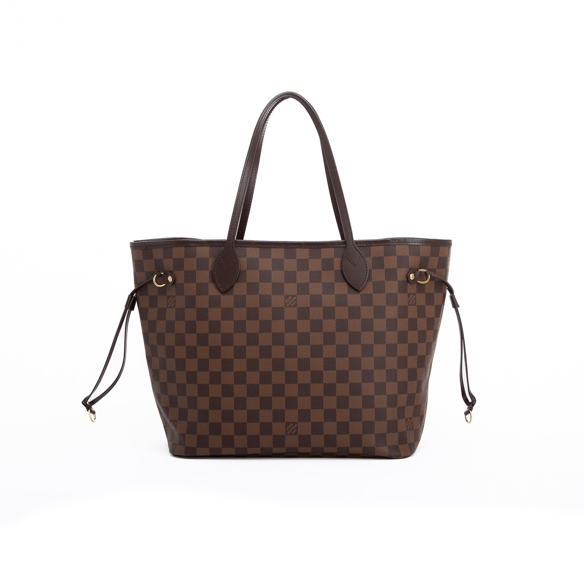 Louis Vuitton Damier Ebene Neverfull MM w/ Pouch