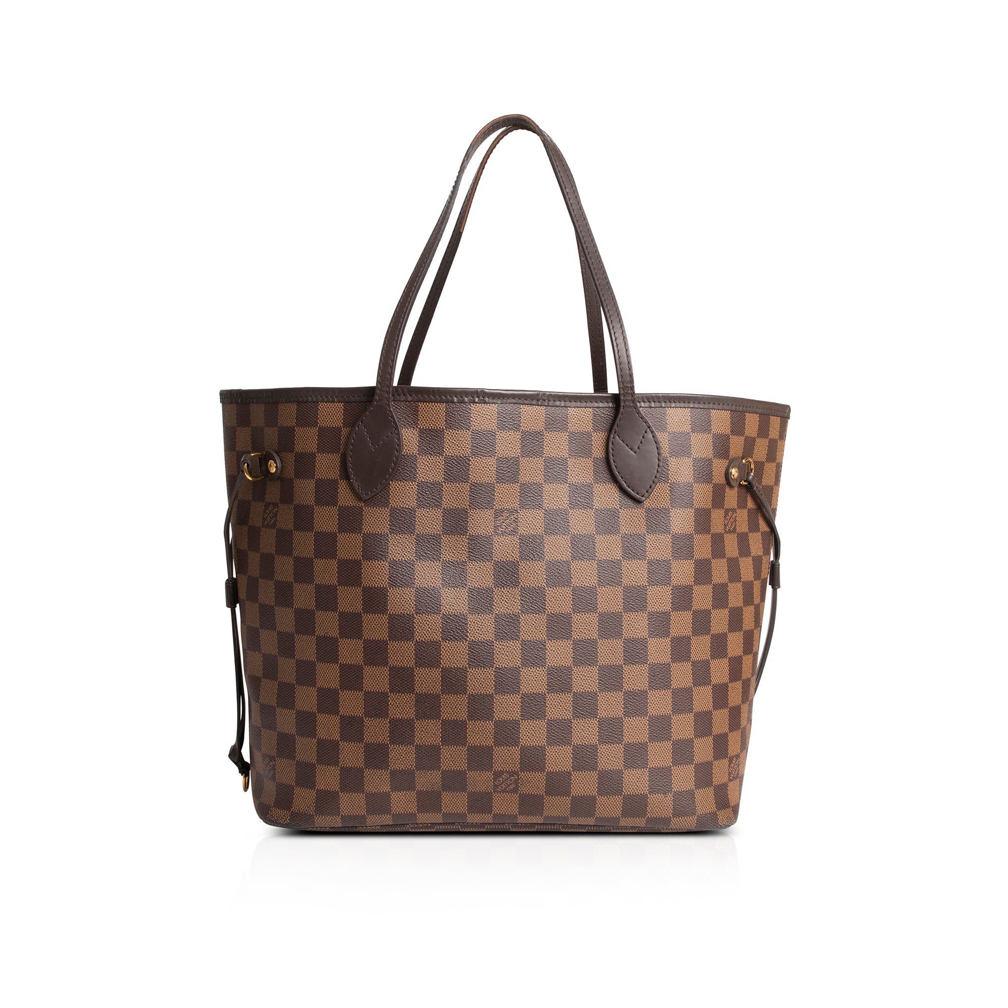 Louis Vuitton Damier Ebene Neverfull MM w/ Pouch