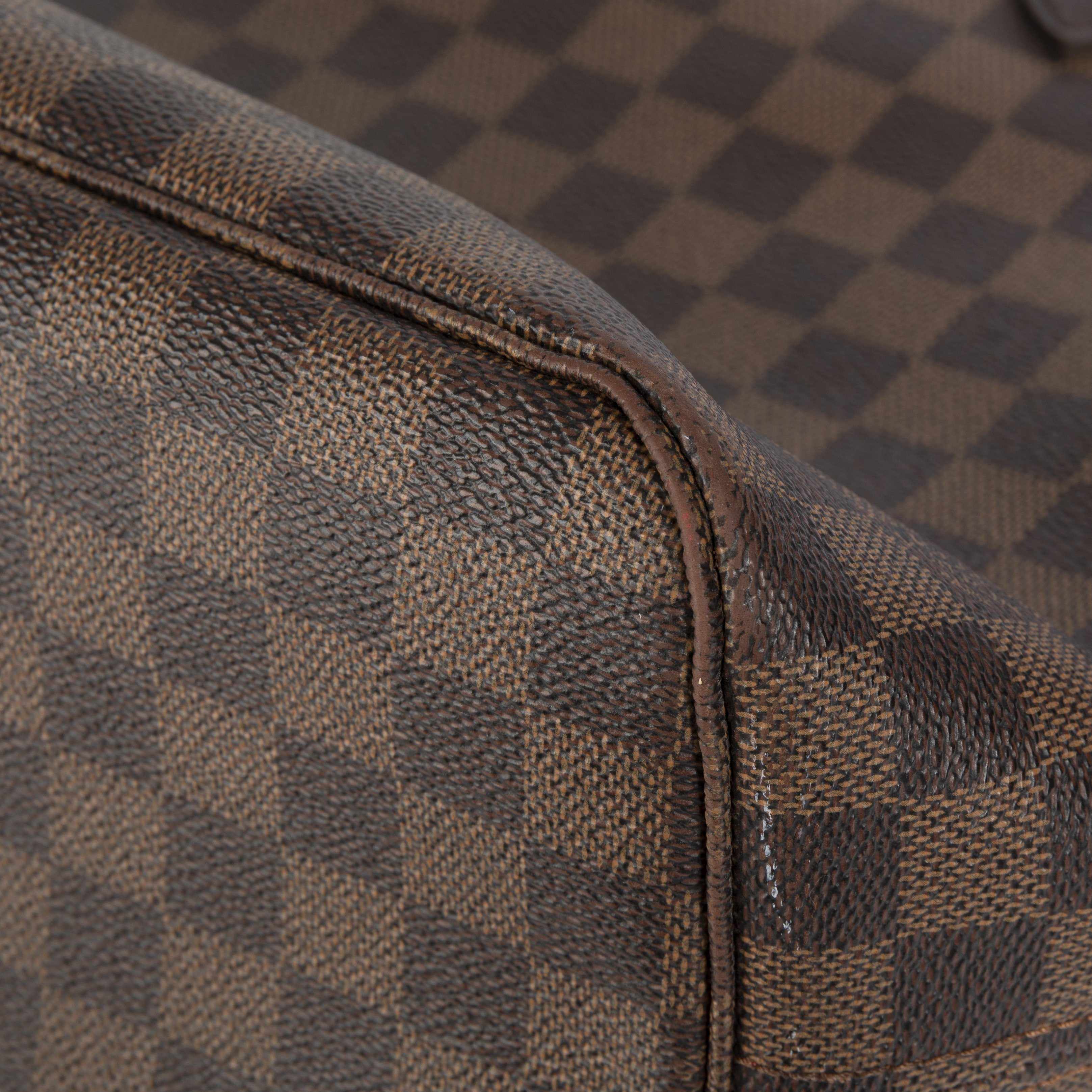 Louis Vuitton Damier Ebene Neverfull MM w/ Pouch