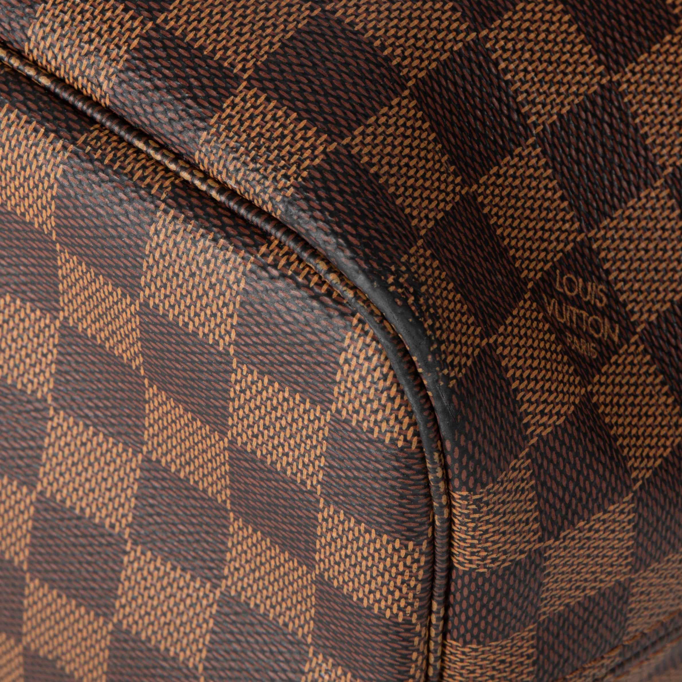 Louis Vuitton Damier Ebene Neverfull MM w/ Pouch