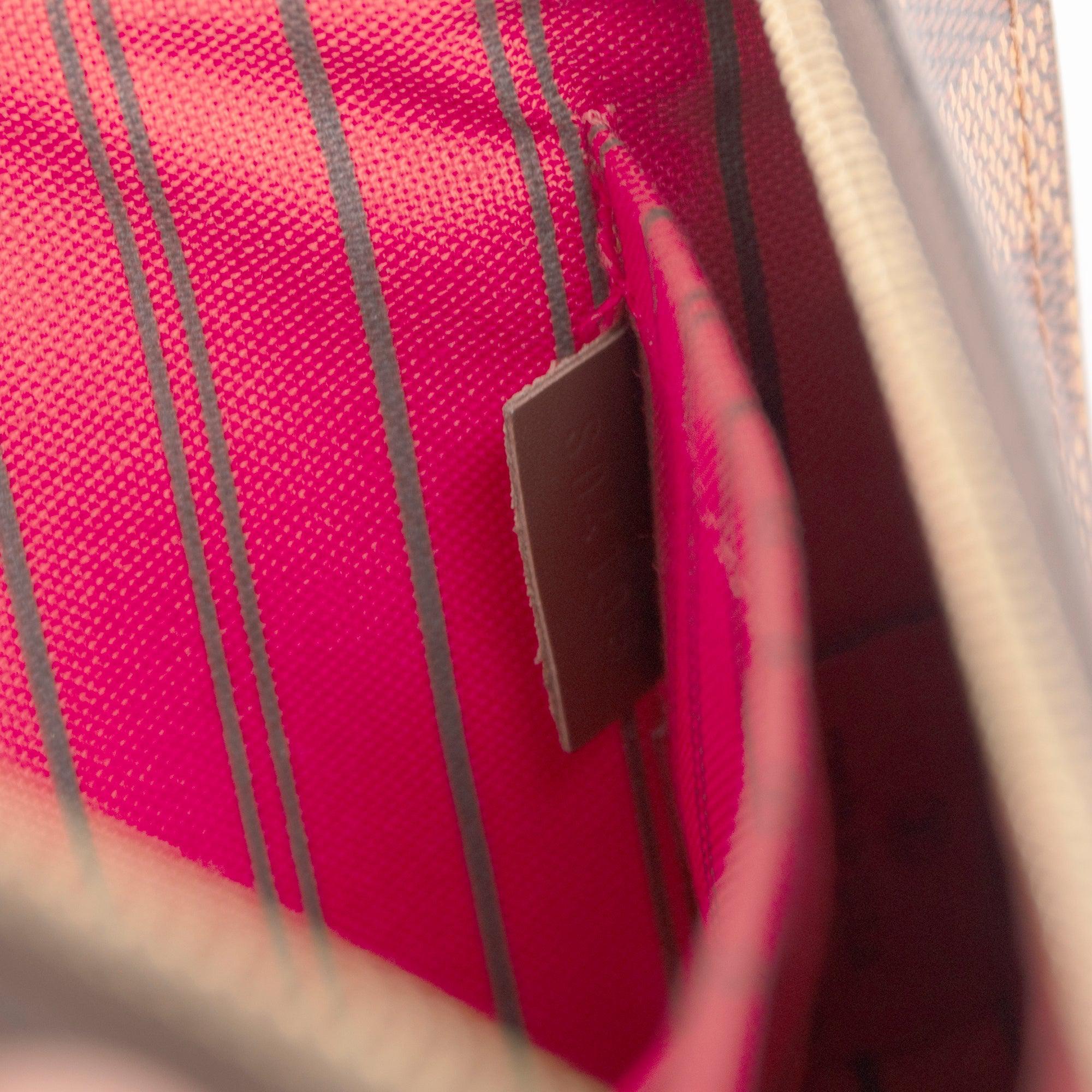 Louis Vuitton Damier Ebene Neverfull Pochette