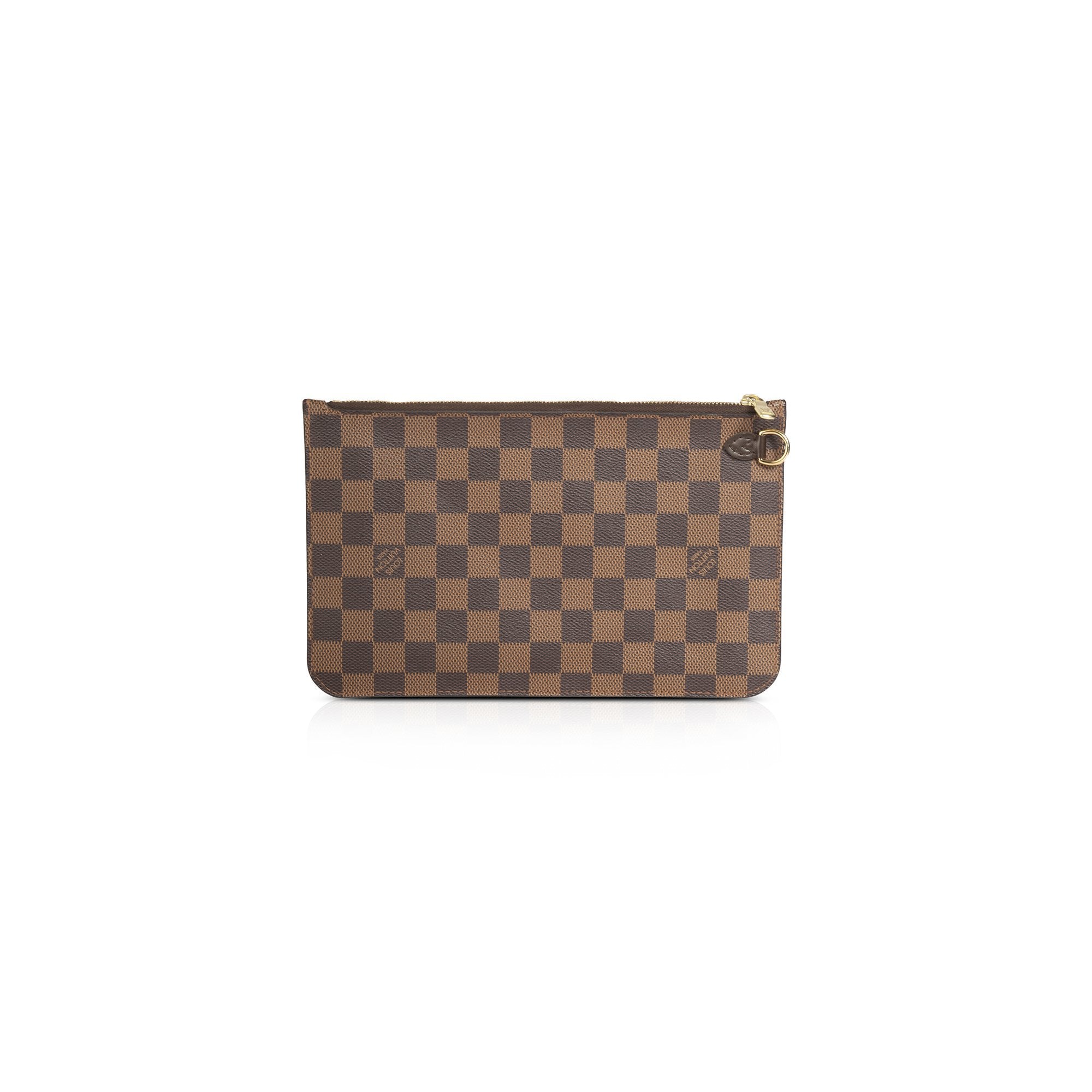Louis Vuitton Damier Ebene Neverfull Pochette