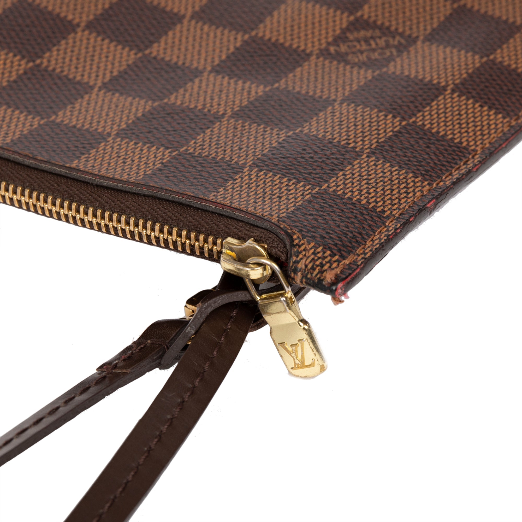 Louis Vuitton Damier Ebene Neverfull Pochette
