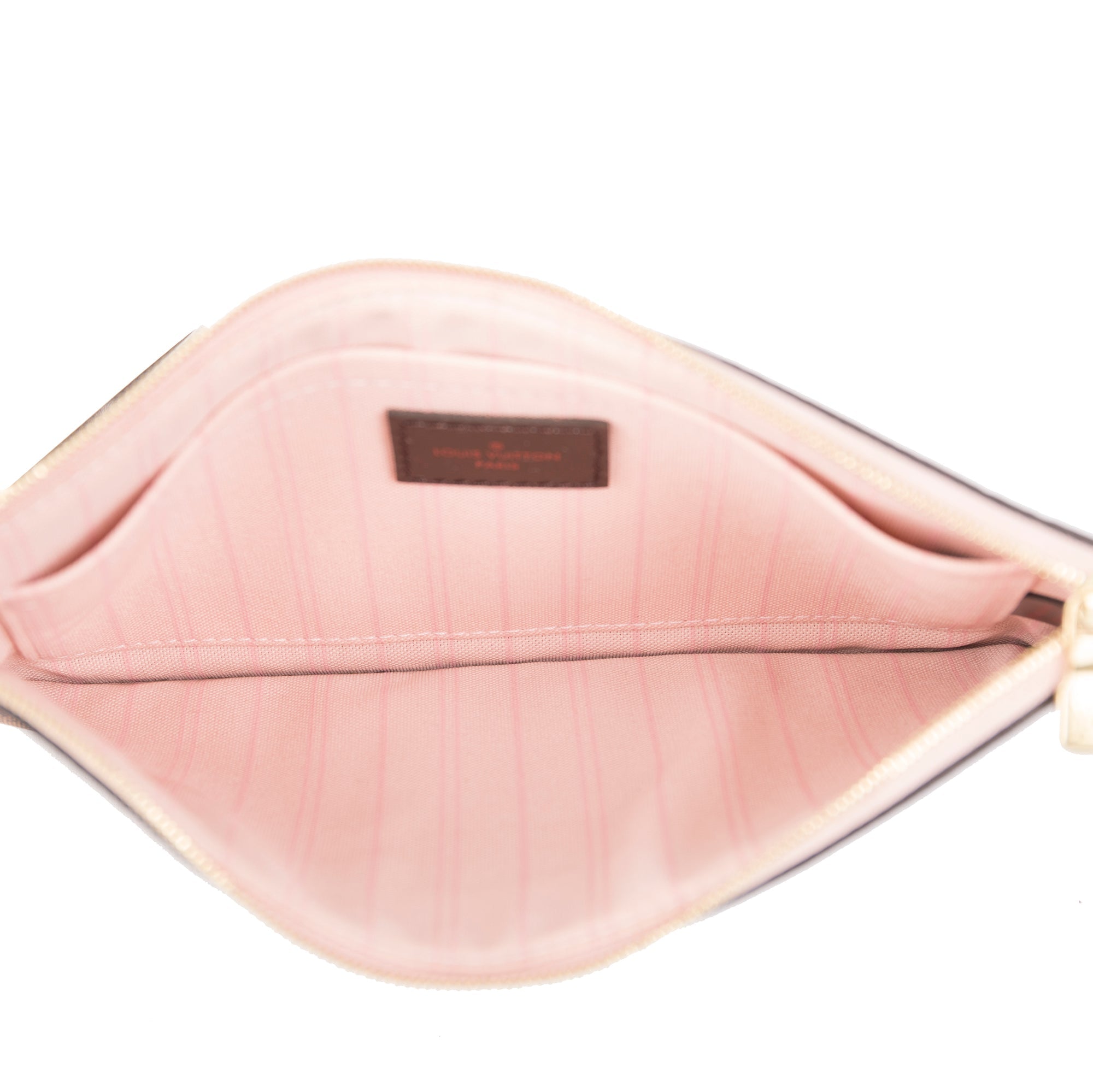 Louis Vuitton Damier Ebene Neverfull Pochette