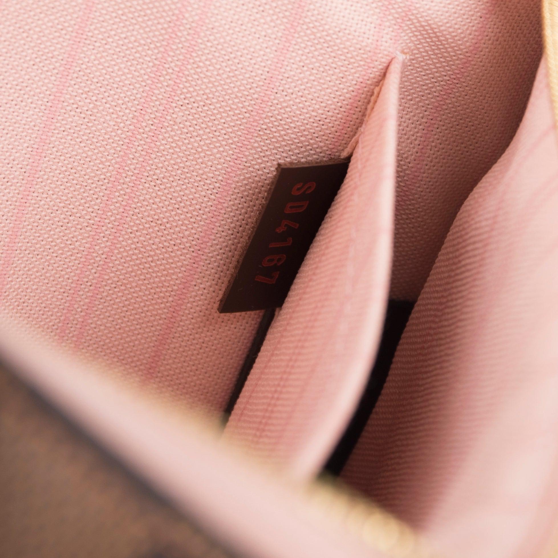 Louis Vuitton Damier Ebene Neverfull Pochette