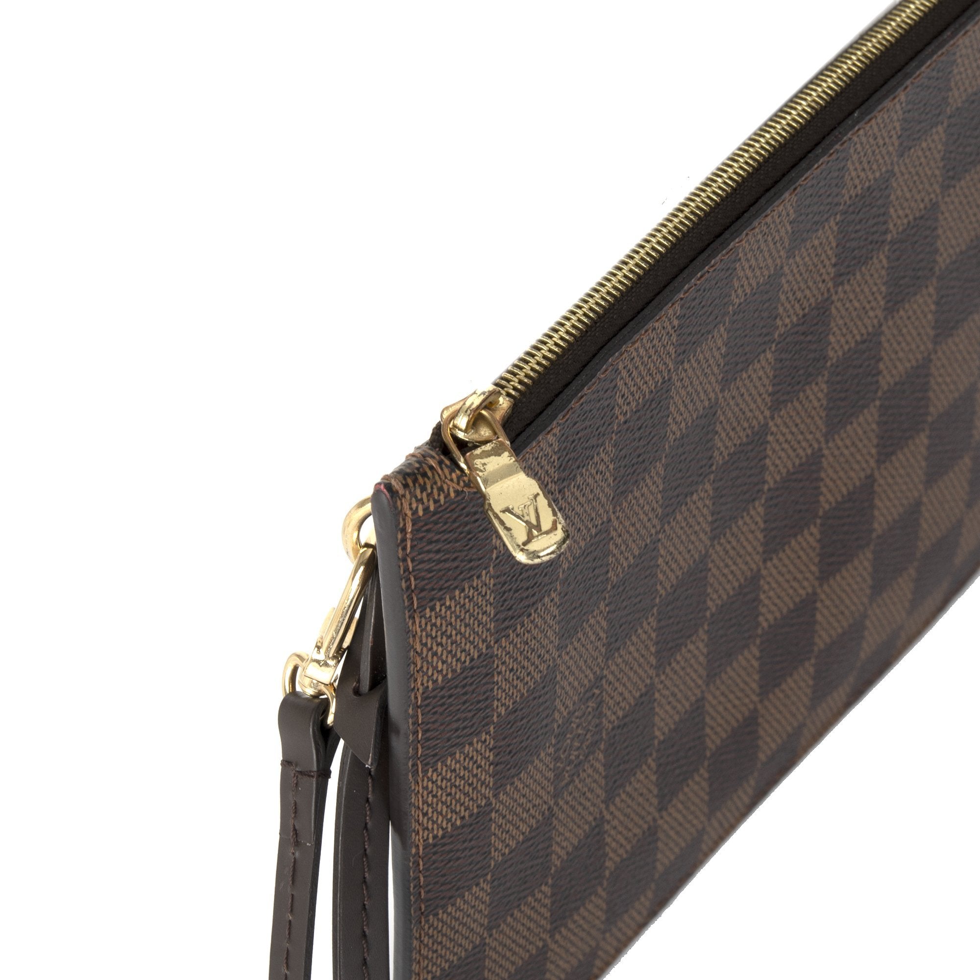 Louis Vuitton Damier Ebene Neverfull Pochette