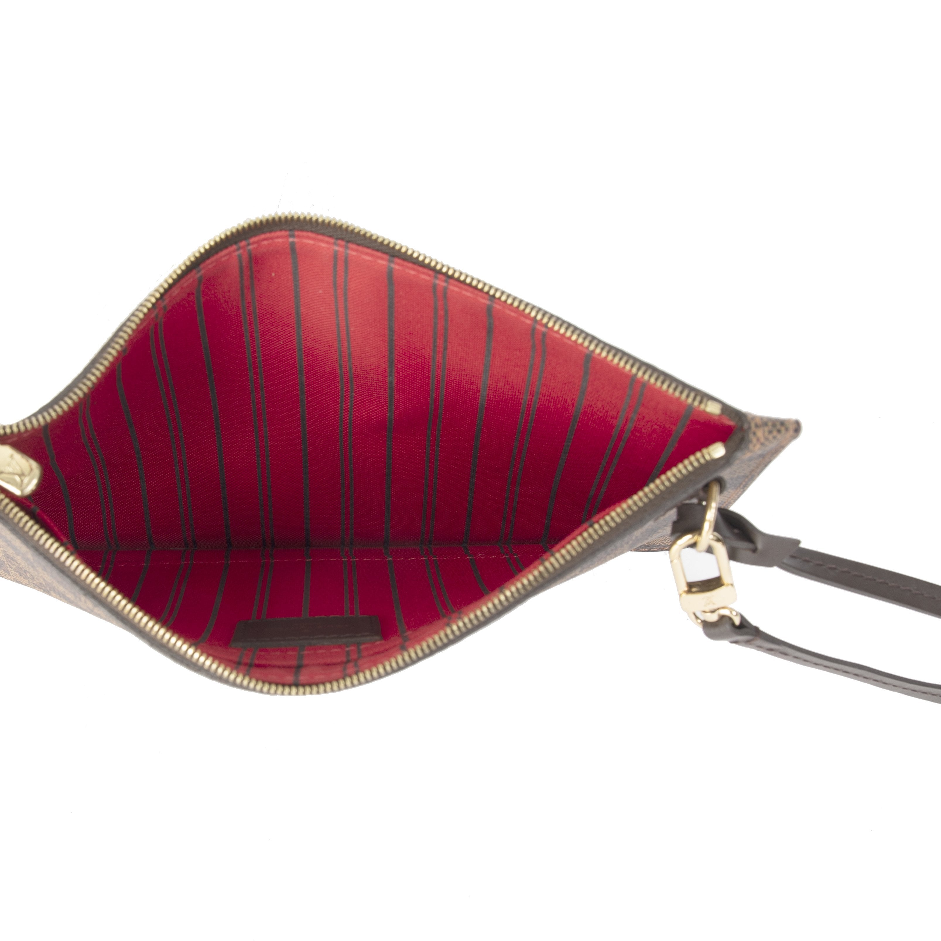 Louis Vuitton Damier Ebene Neverfull Pochette