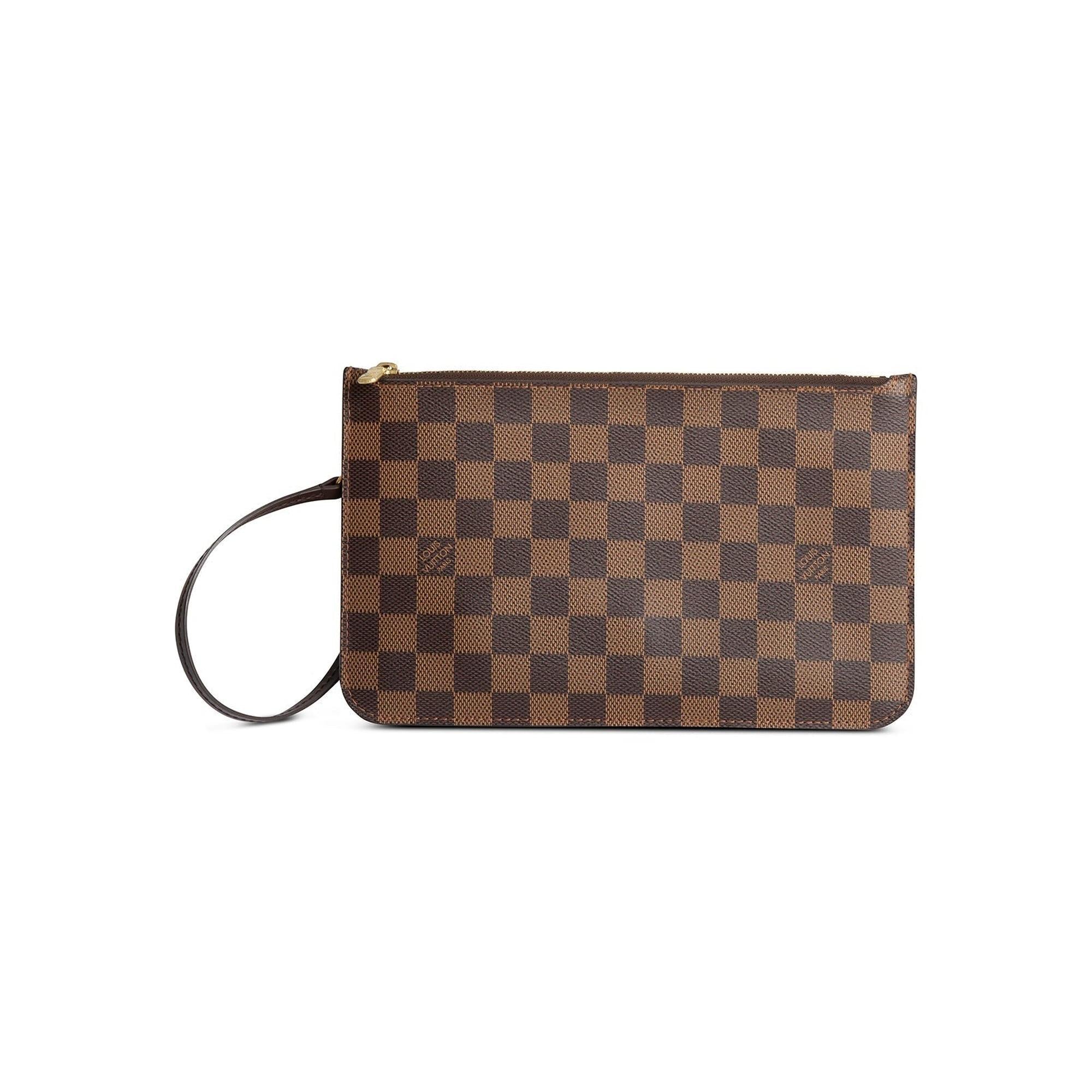 Louis Vuitton Damier Ebene Neverfull Pochette