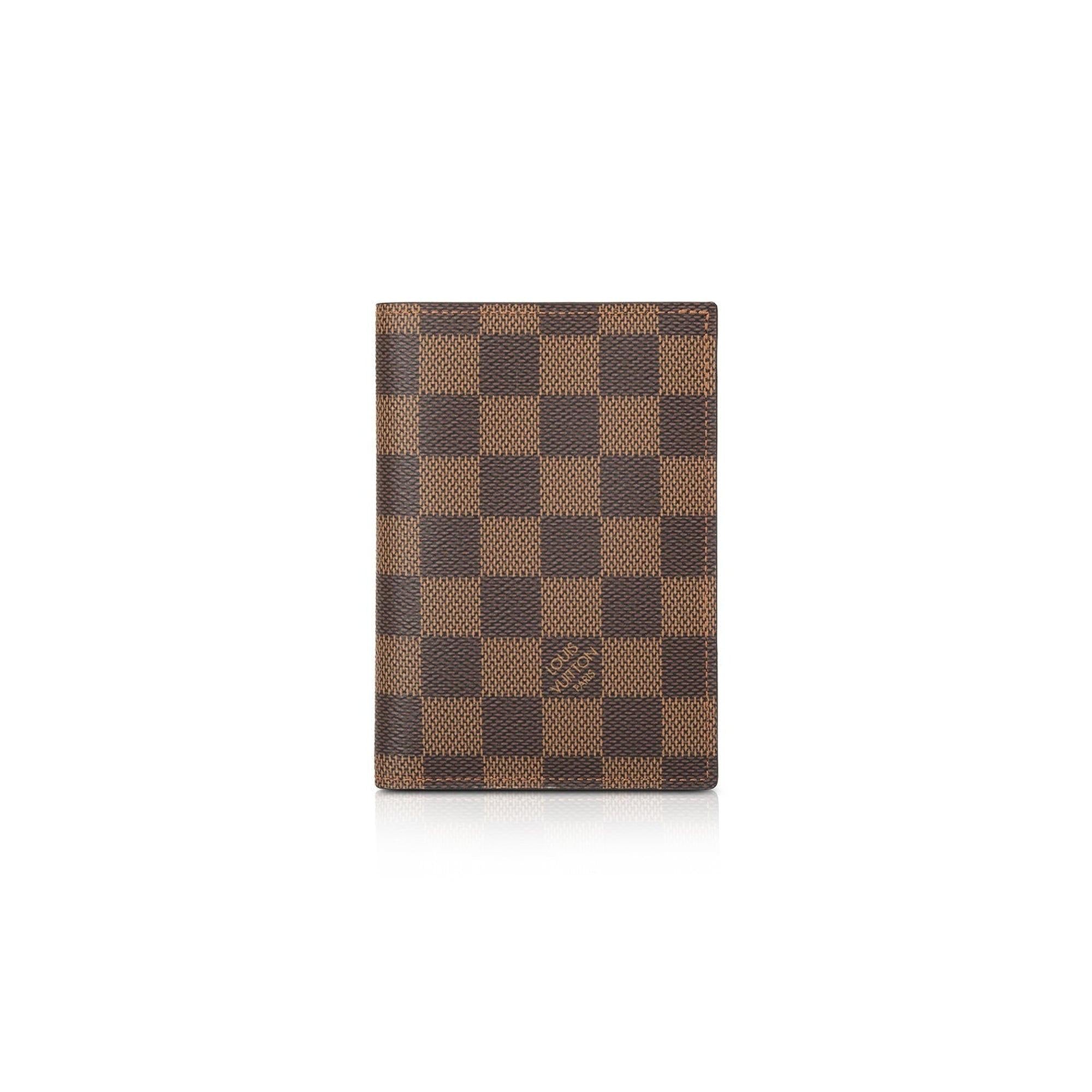 Louis Vuitton Damier Ebene Passport Cover w/ Box & Receipt