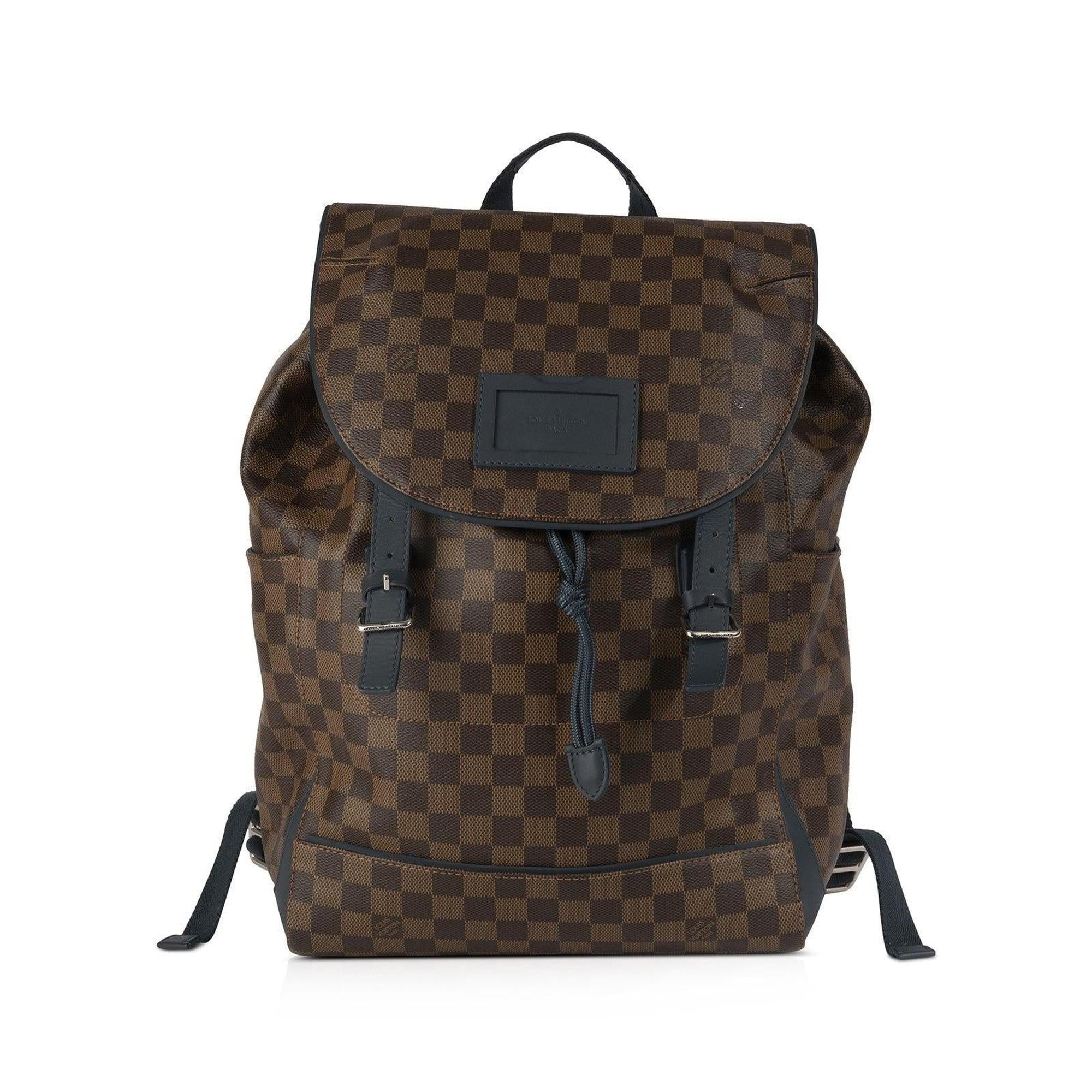 Louis Vuitton Damier Ebene Runner Backpack