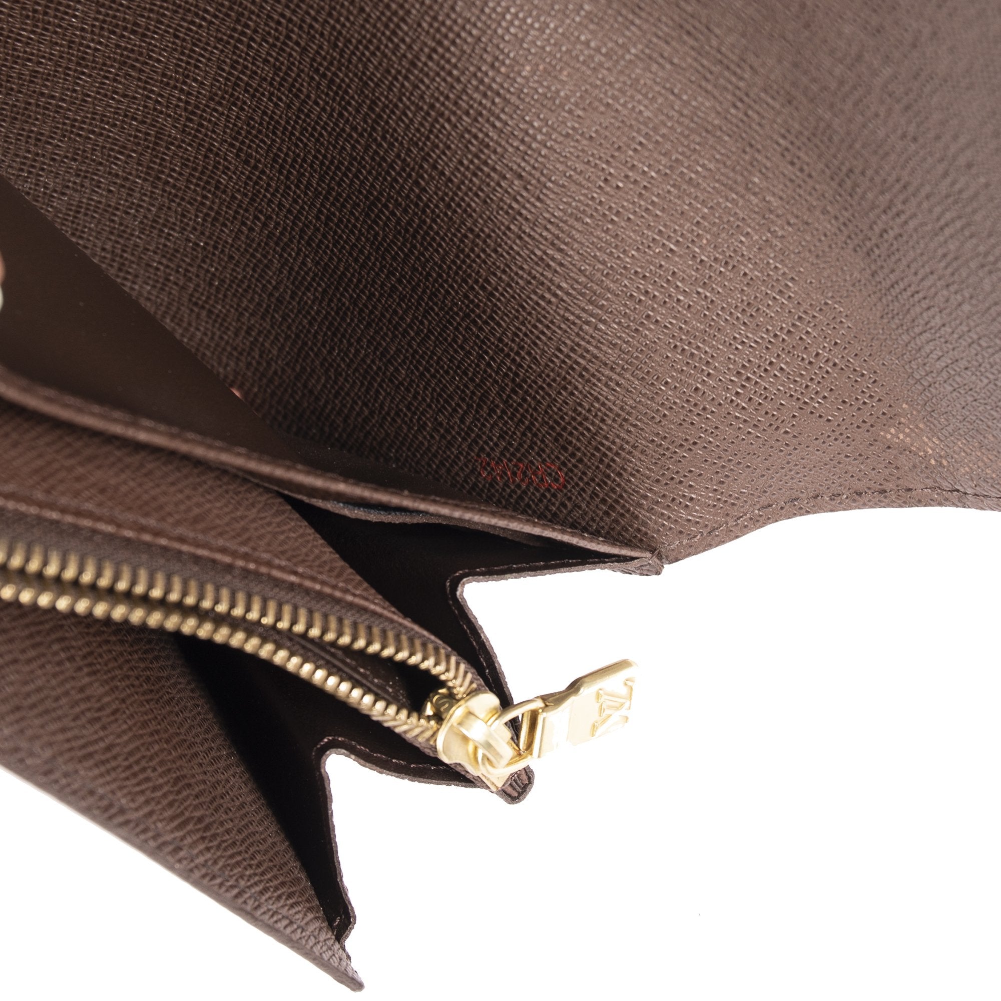 Louis Vuitton Damier Ebene Sarah Wallet