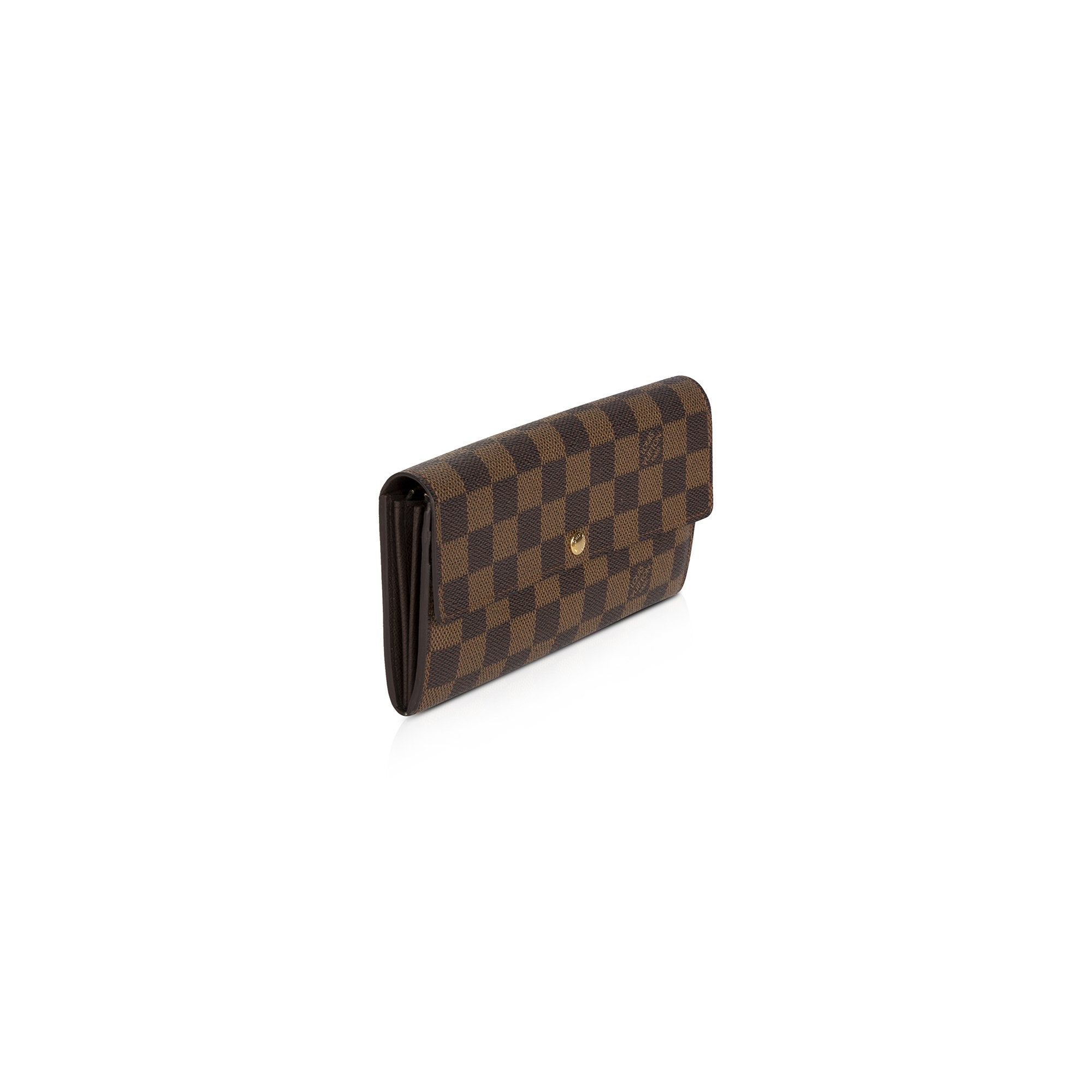 Louis Vuitton Damier Ebene Sarah Wallet w/ Box