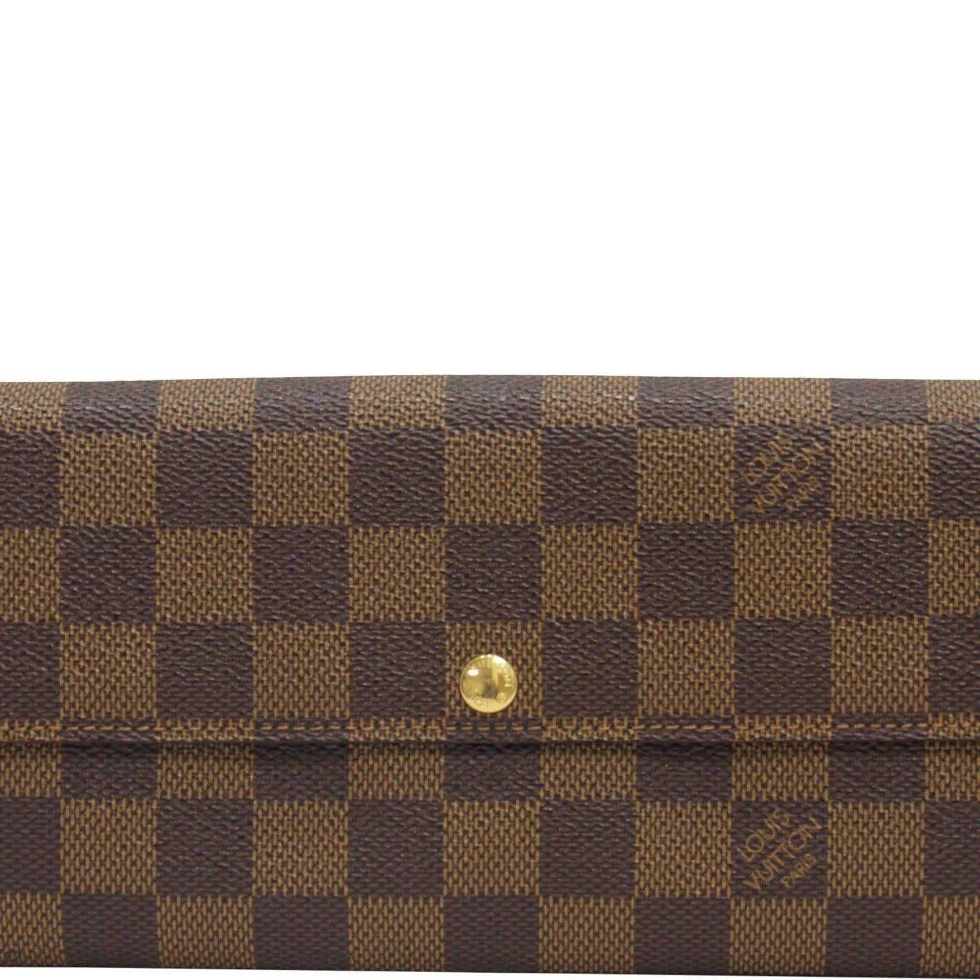 Louis Vuitton Damier Ebene Sarah Wallet