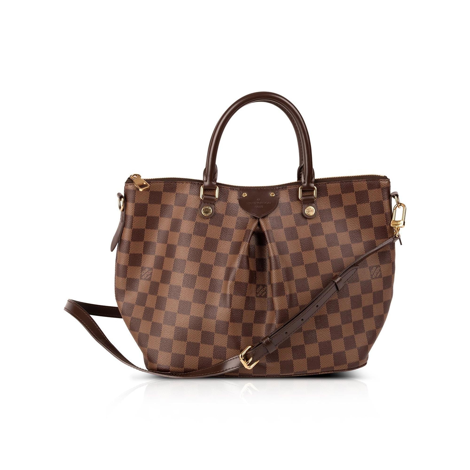 Louis Vuitton Damier Ebene Siena MM w/ Shoulder Strap