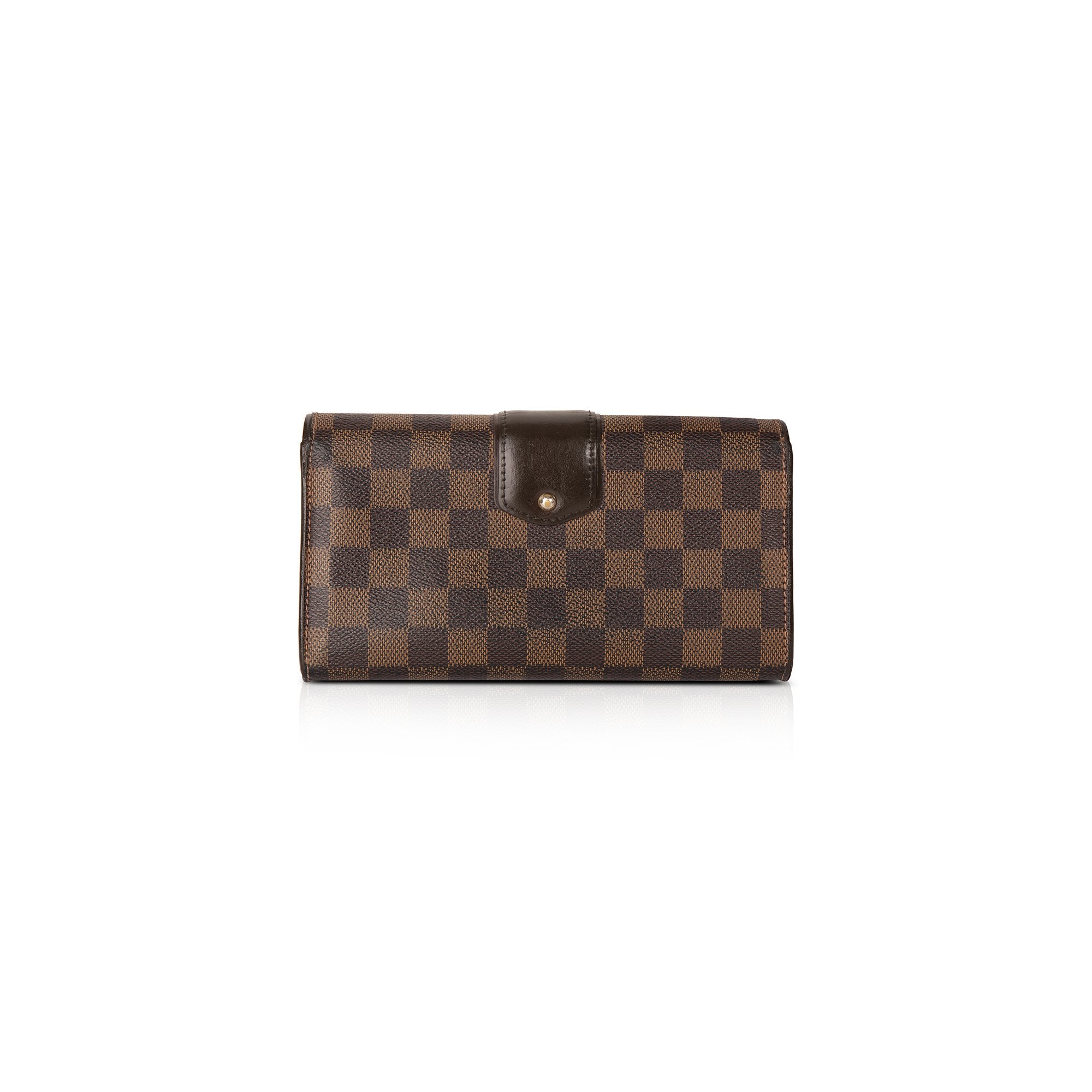 Louis Vuitton Damier Ebene Sistina Wallet