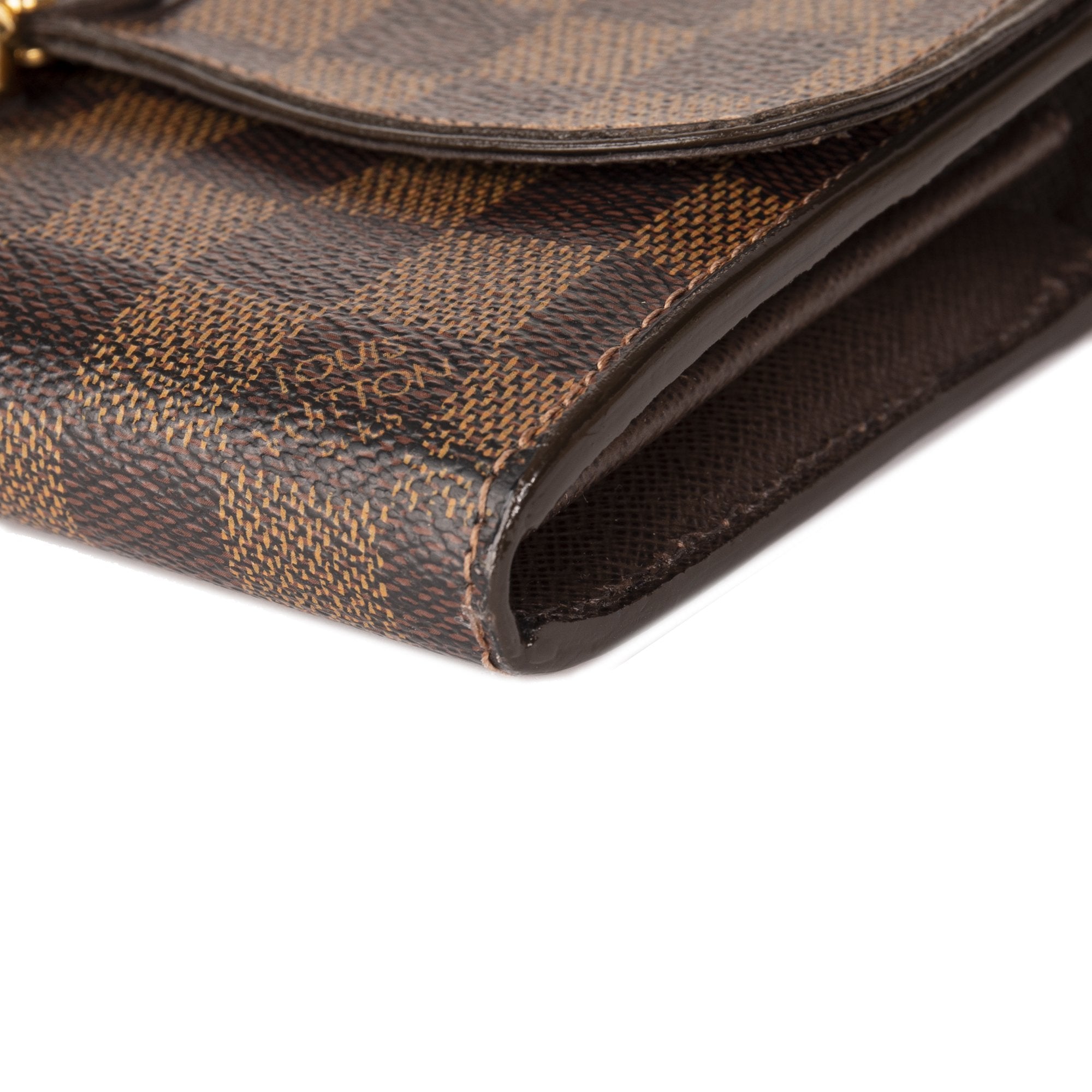 Louis Vuitton Damier Ebene Sistina Wallet