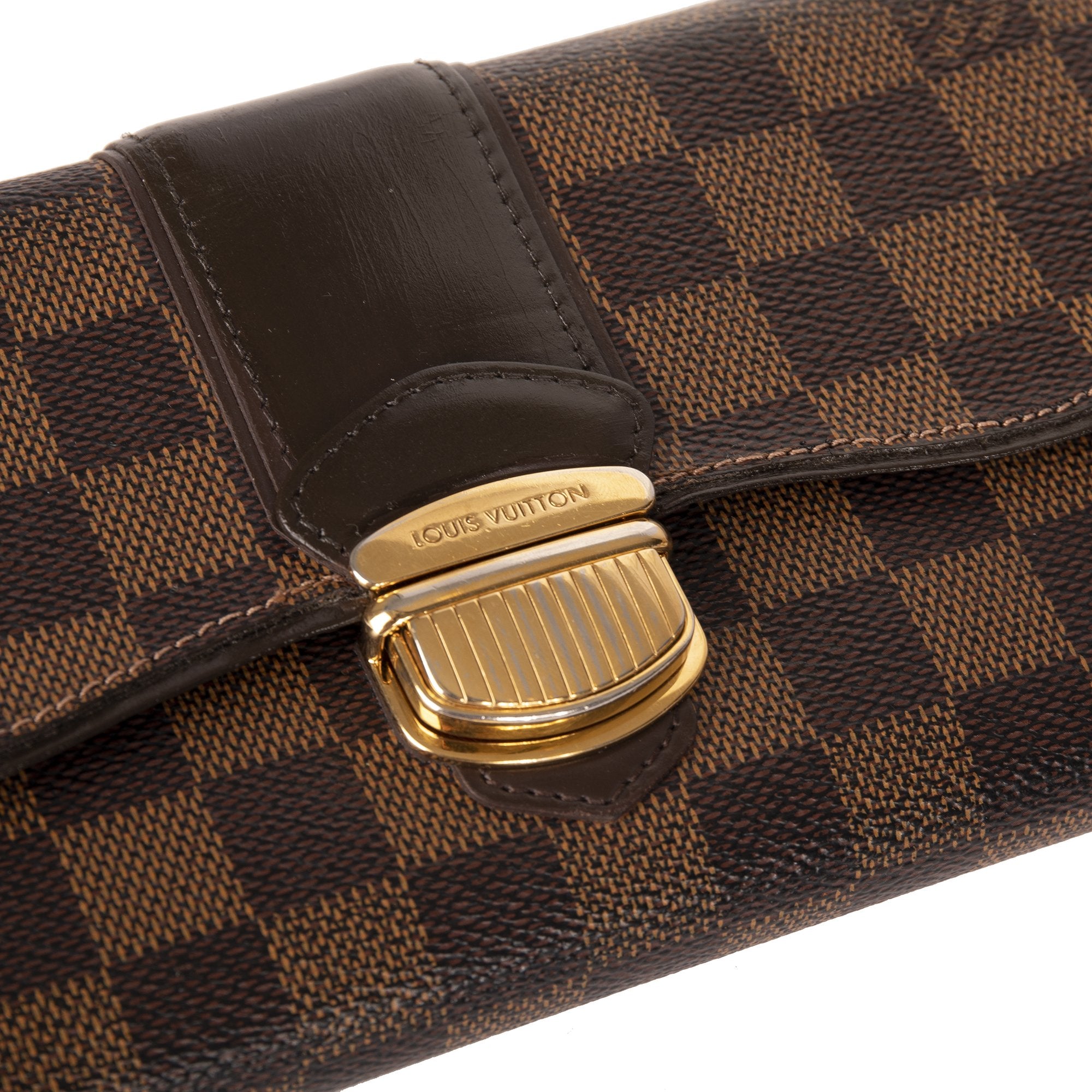 Louis Vuitton Damier Ebene Sistina Wallet