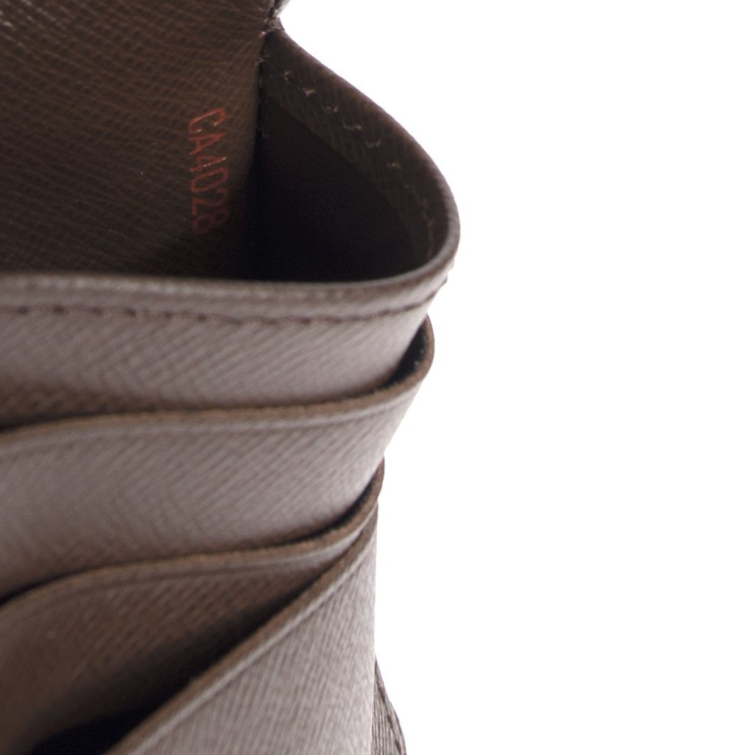 Louis Vuitton Damier Ebene Slender Wallet w/ Box