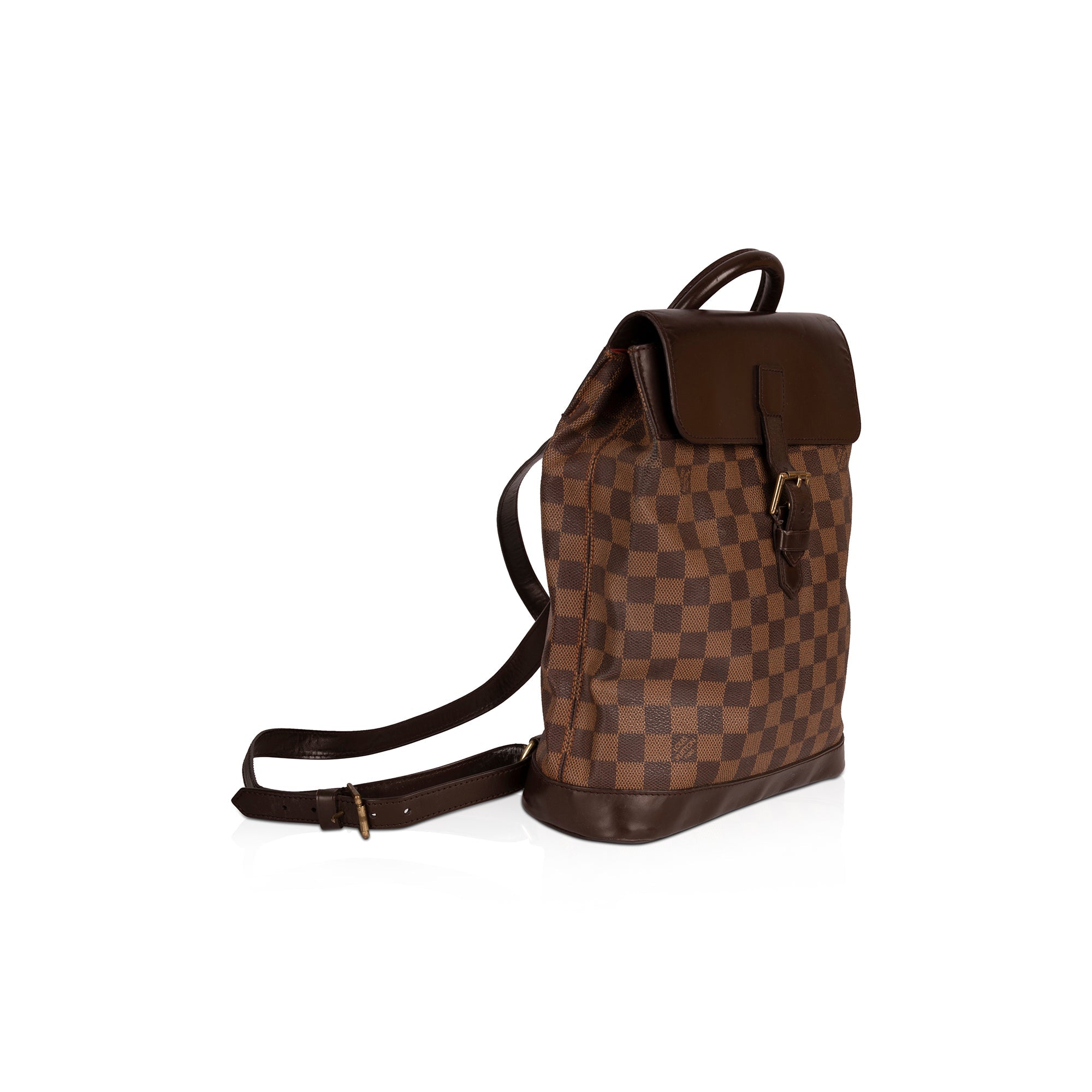Louis Vuitton Damier Ebene Soho Backpack