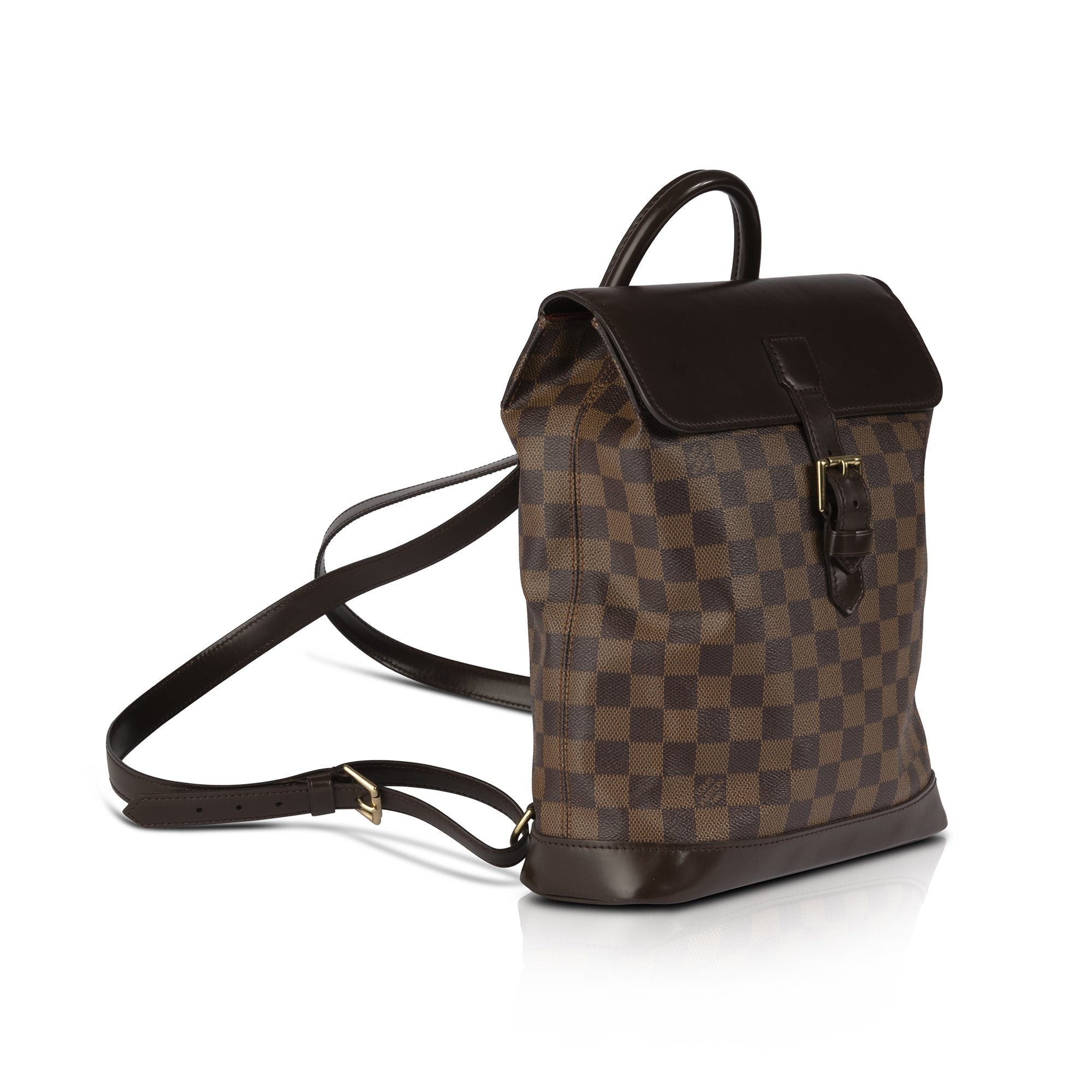 Louis Vuitton Damier Ebene Soho Backpack