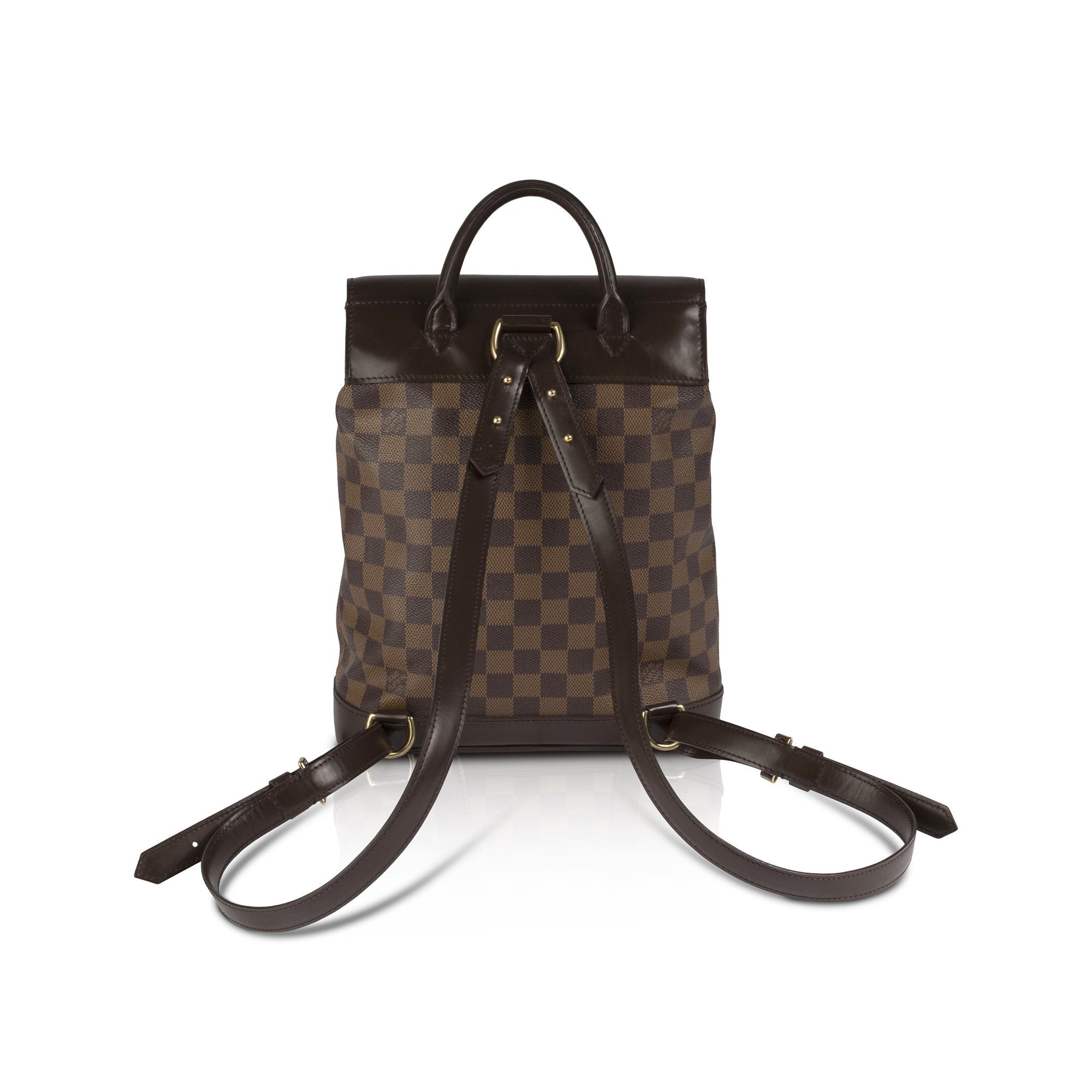Louis Vuitton Damier Ebene Soho Backpack