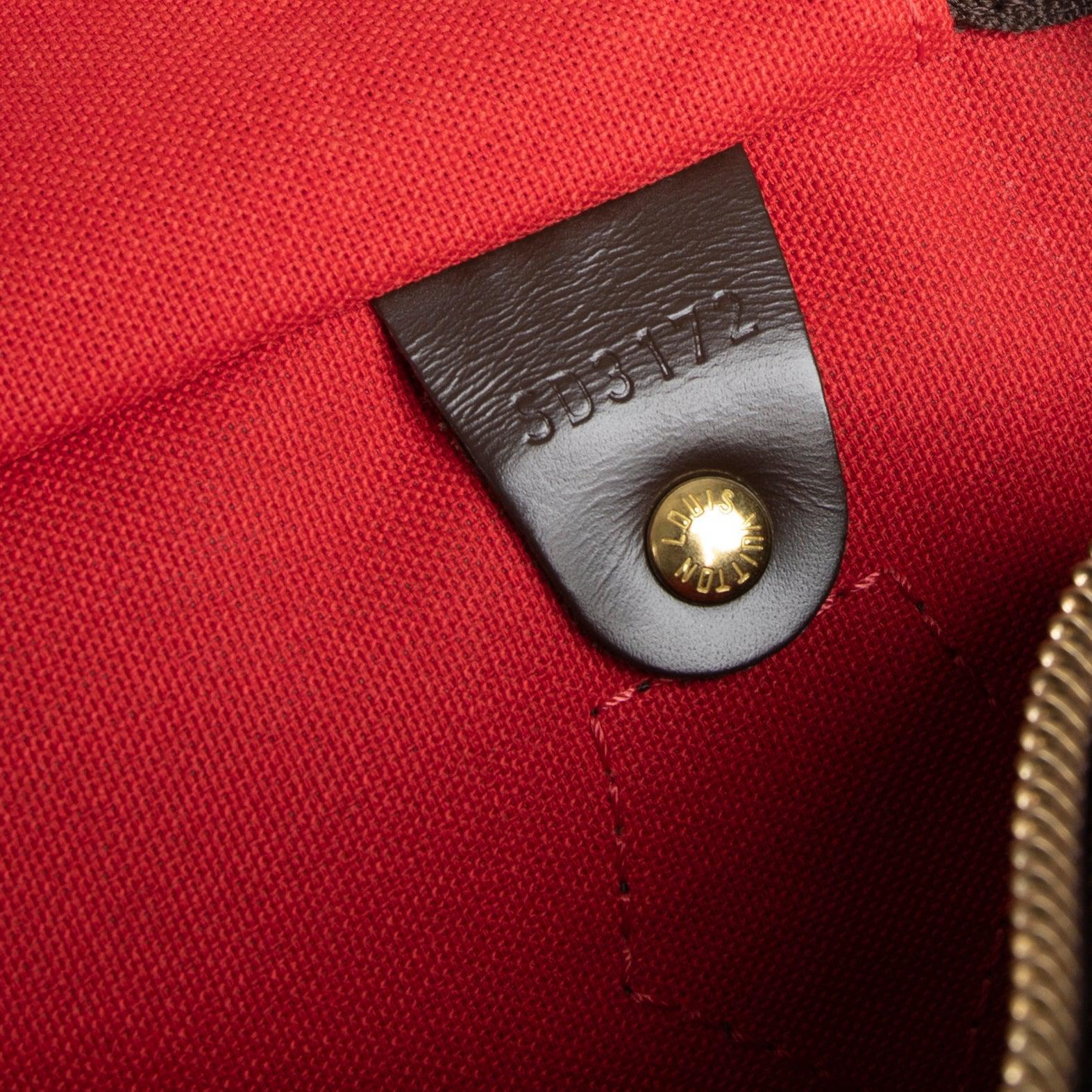 Louis Vuitton Damier Ebene Speedy 30