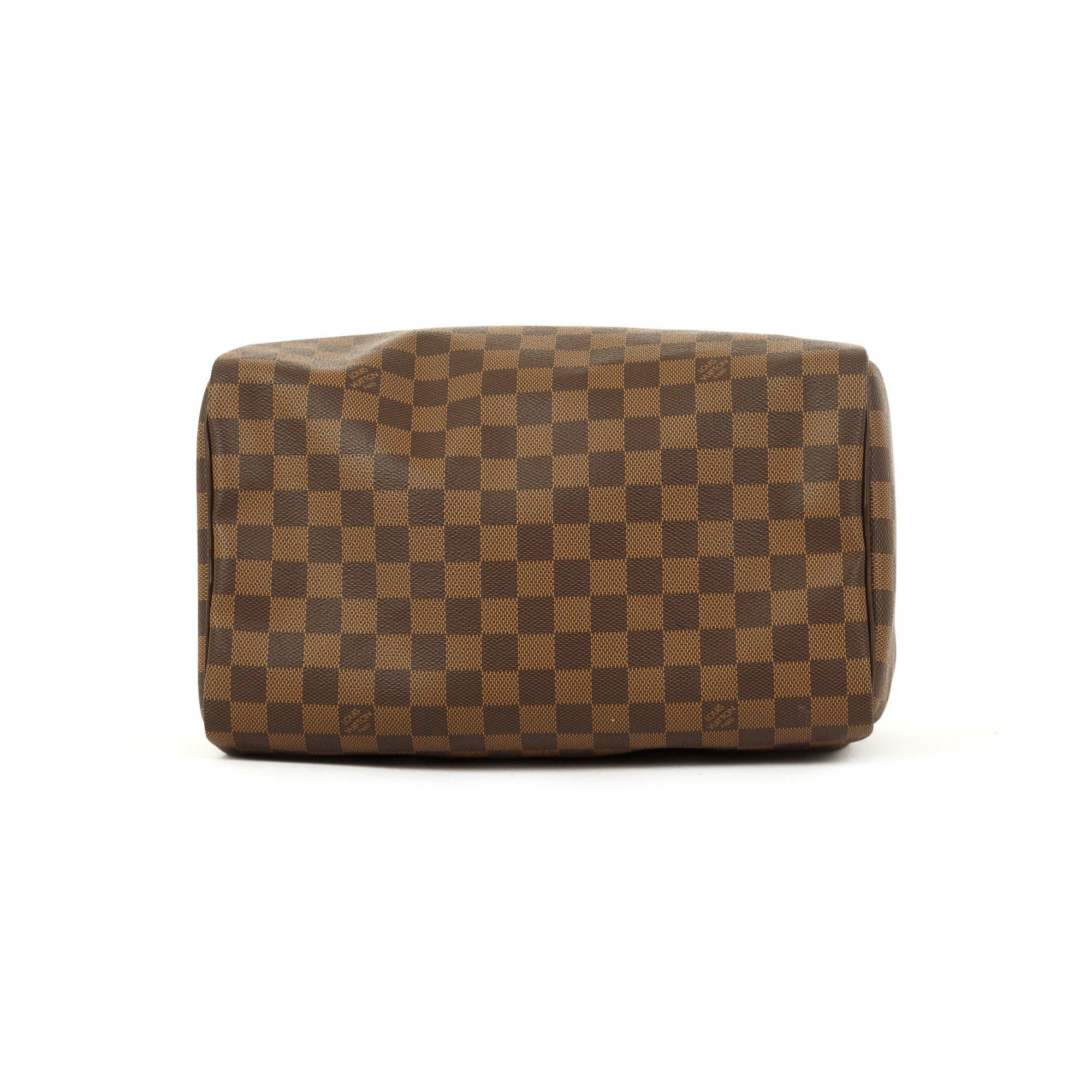 Louis Vuitton Damier Ebene Speedy 30 w/ Box & Receipt