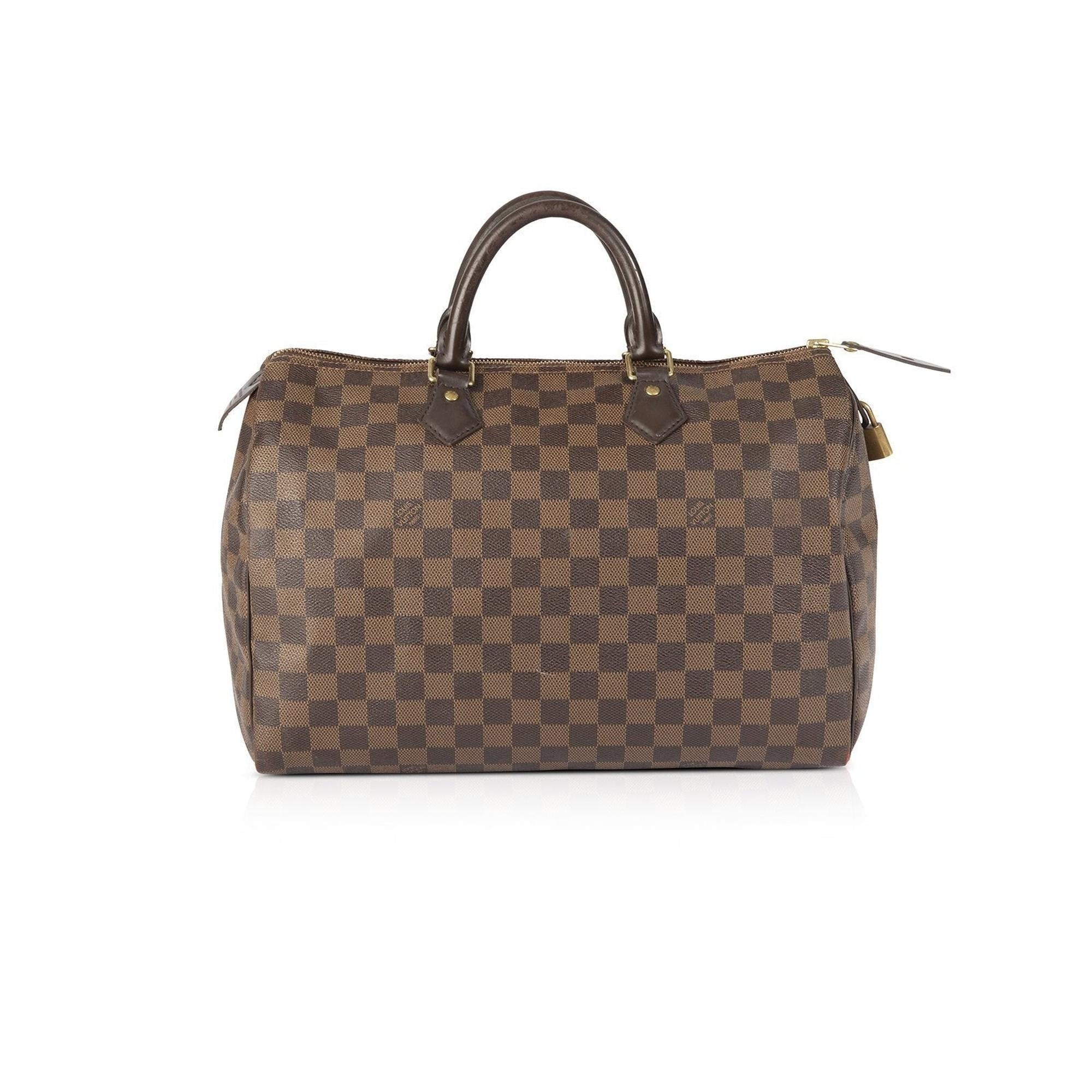 Louis Vuitton Damier Ebene Speedy 35