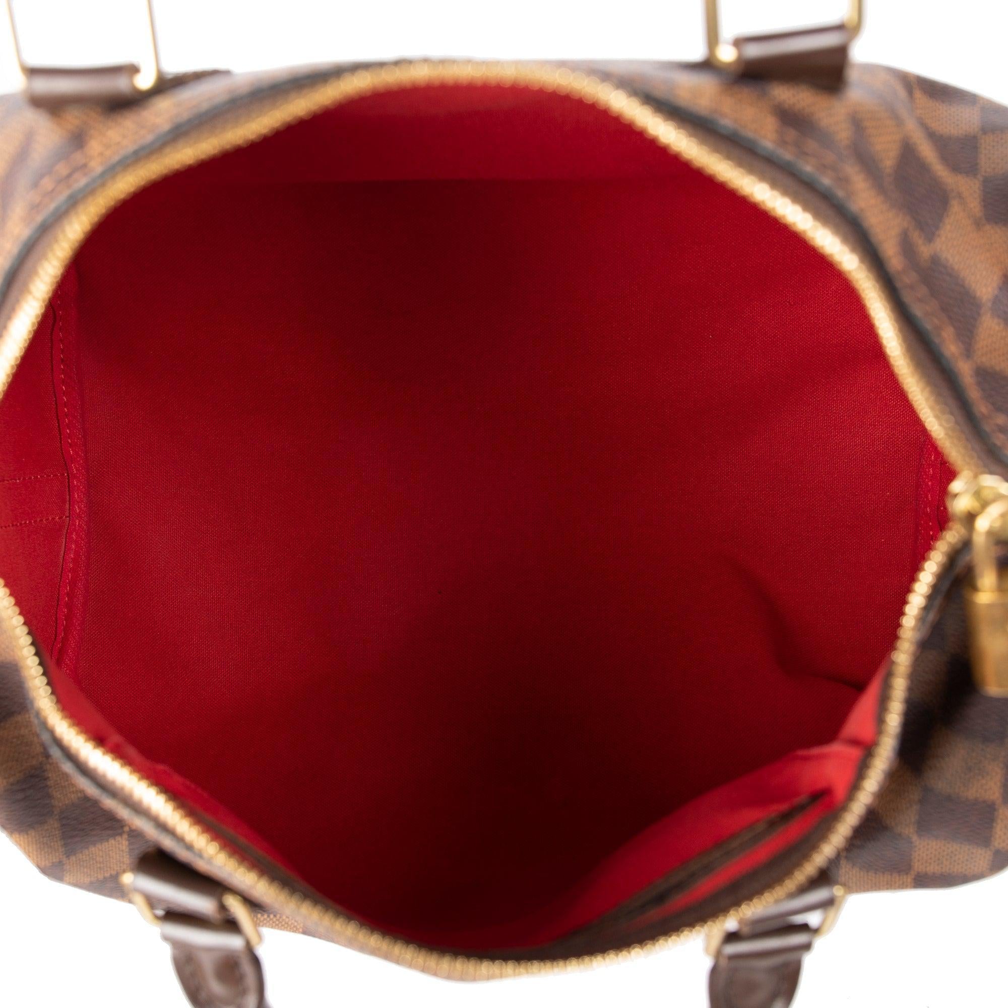 Louis Vuitton Damier Ebene Speedy Bandouliere 30