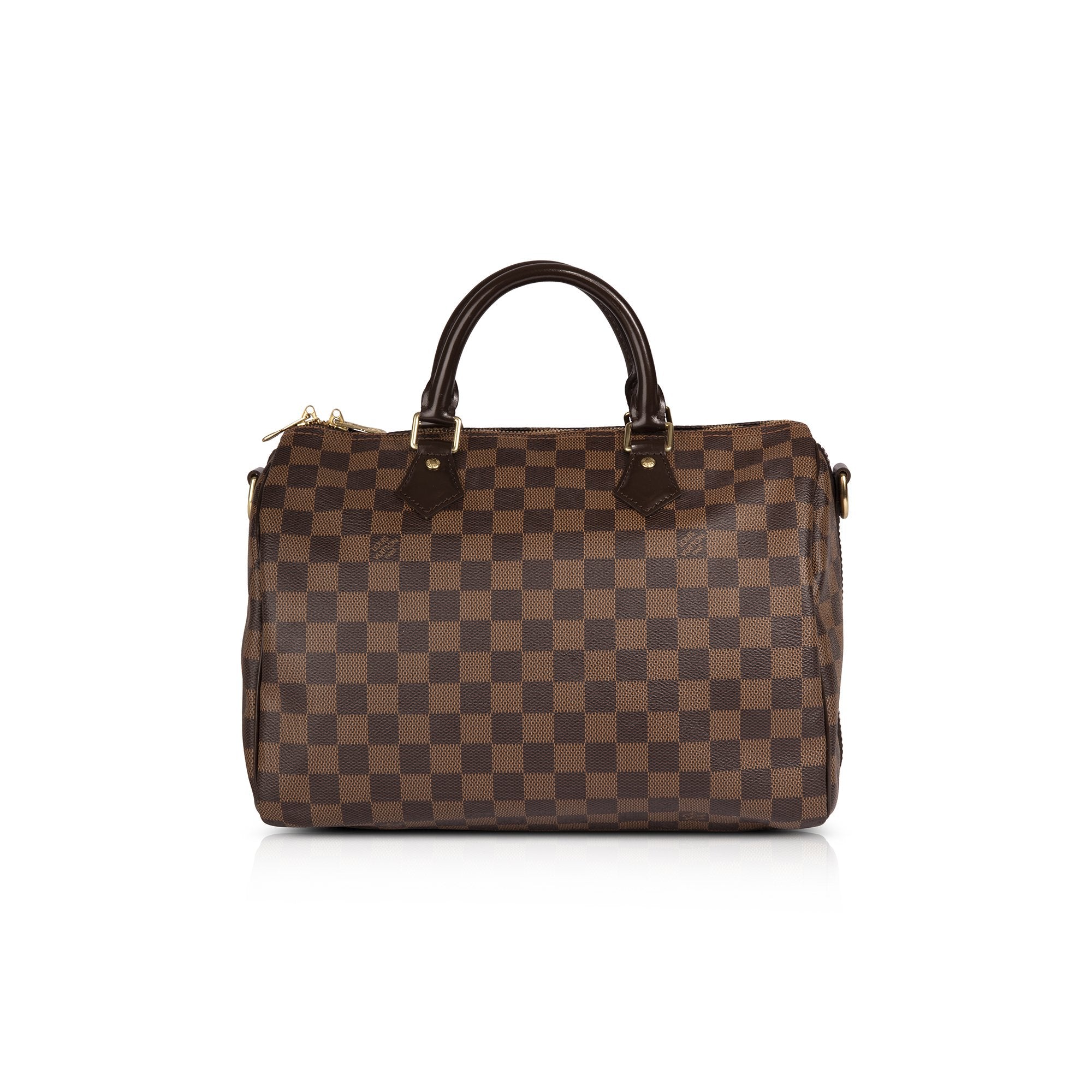 Louis Vuitton Damier Ebene Speedy Bandouliere 30 w/ Box