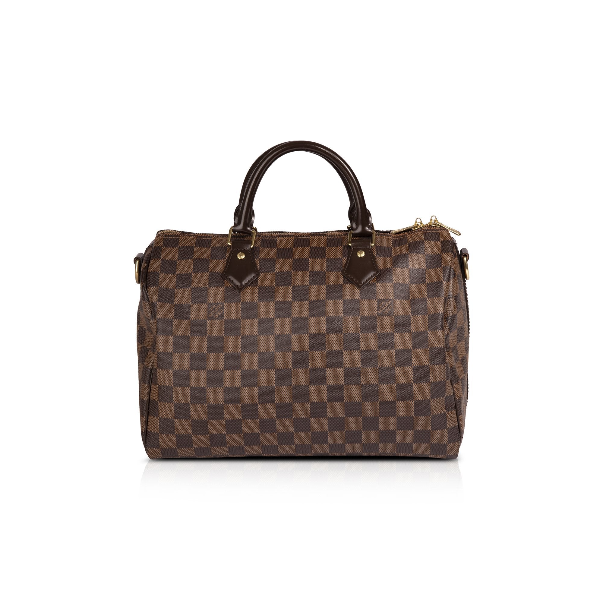 Louis Vuitton Damier Ebene Speedy Bandouliere 30 w/ Box