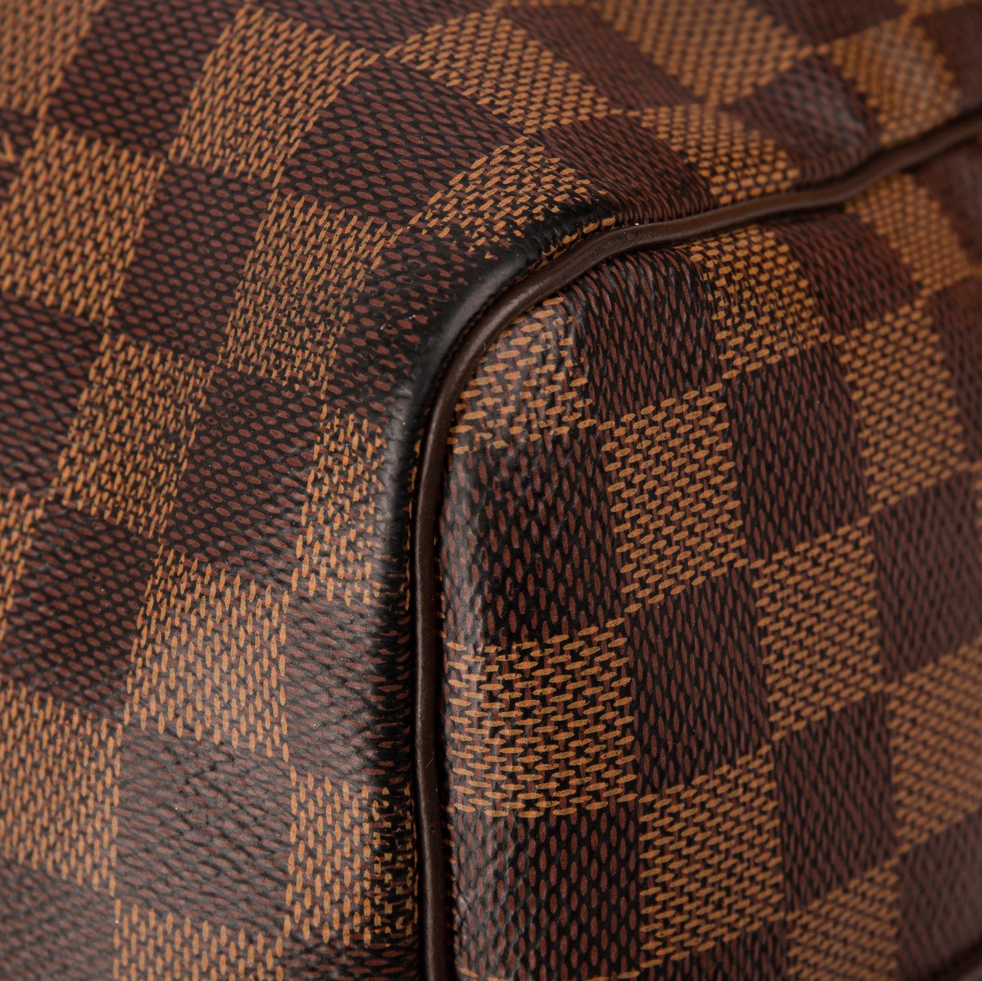 Louis Vuitton Damier Ebene Speedy Bandouliere 30 w/ Box