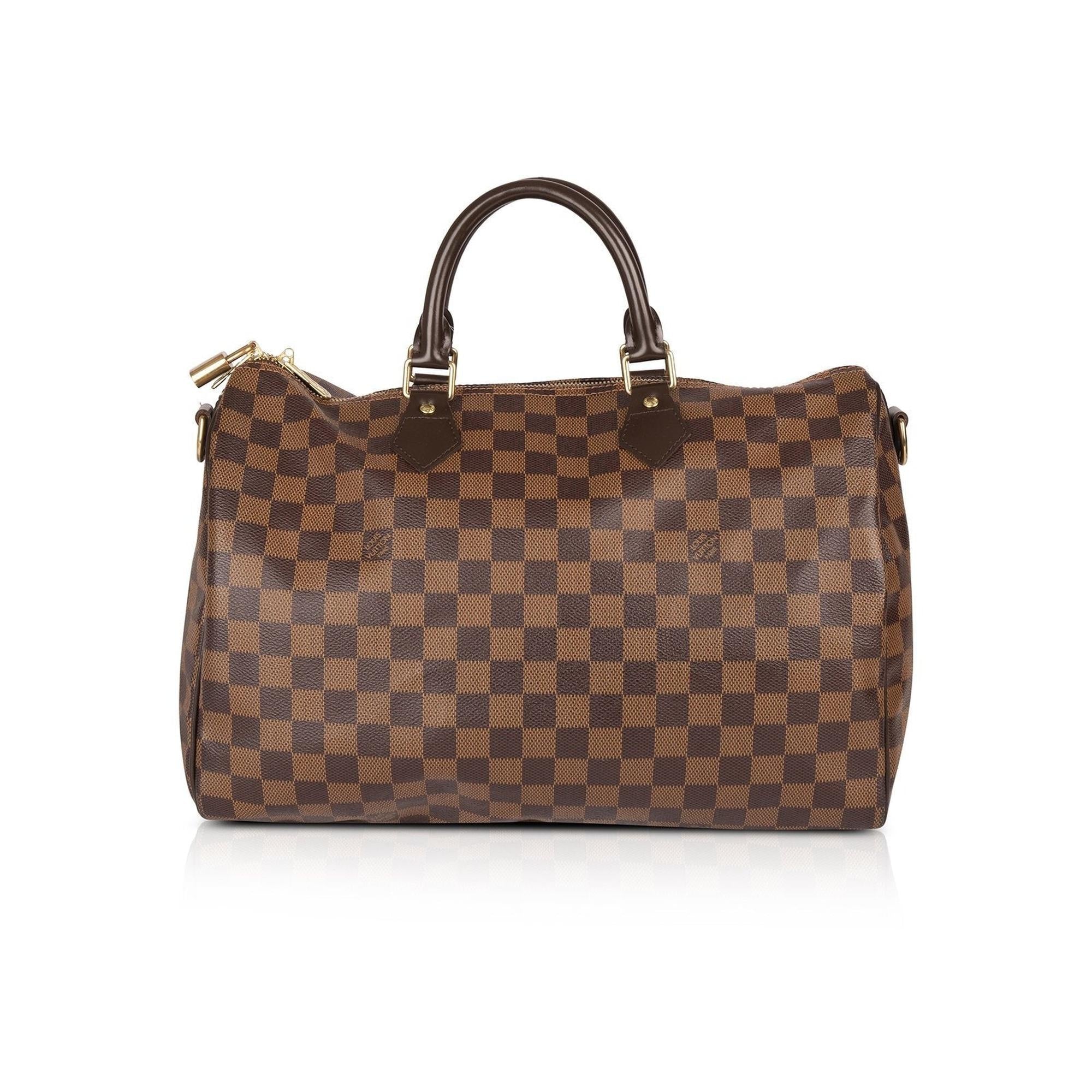 Louis Vuitton Damier Ebene Speedy Bandouliere 35
