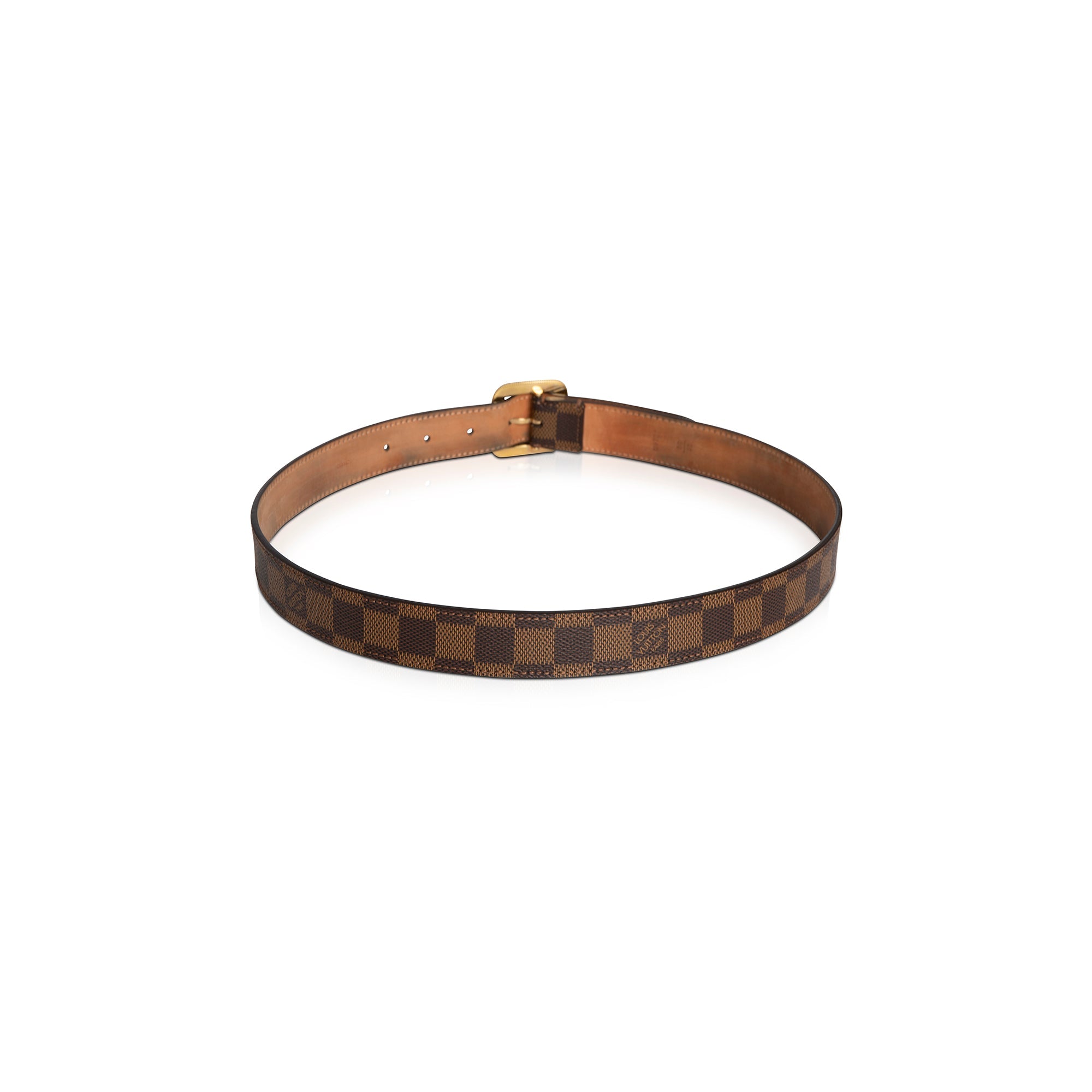 Louis Vuitton Damier Ebene Tresor 30 MM Belt