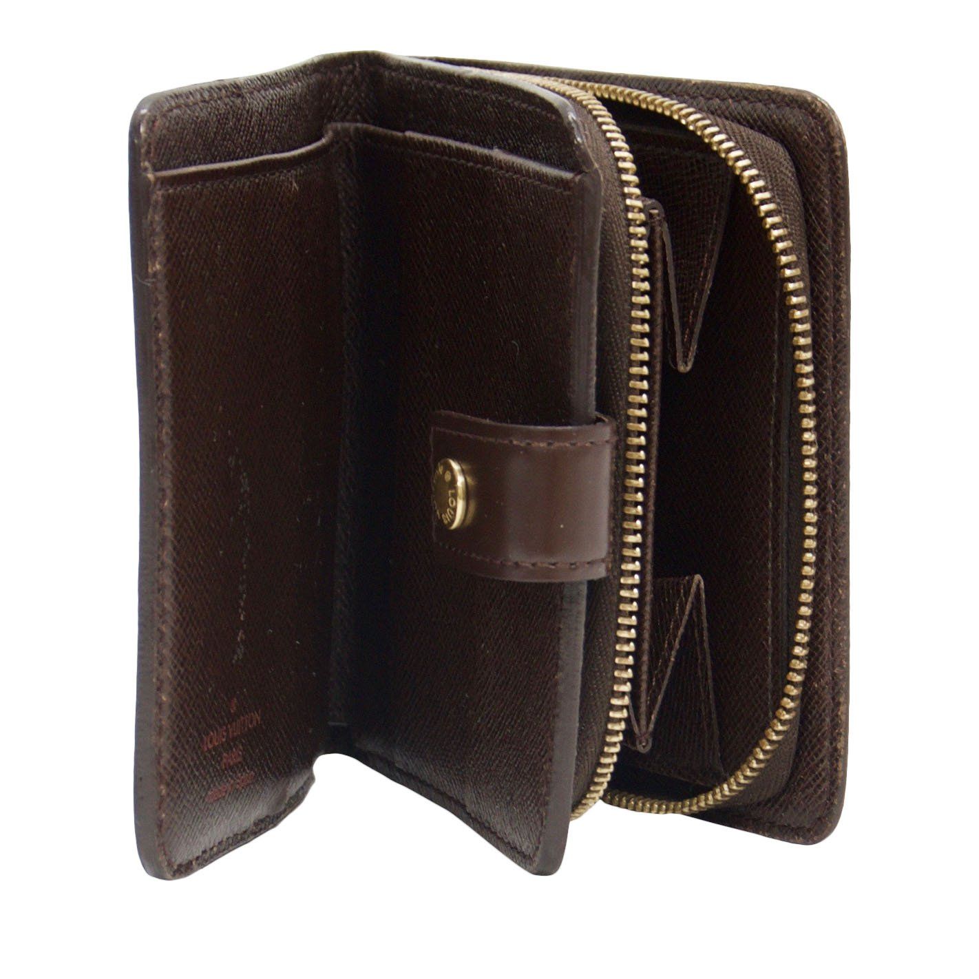 Louis Vuitton Damier Ebene Zippe Compact Wallet