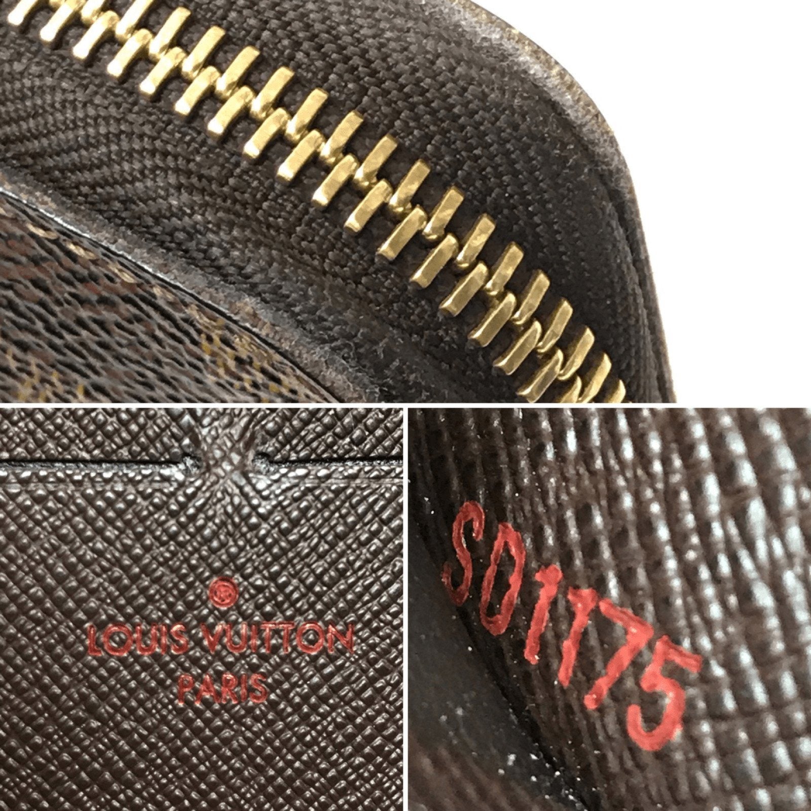 Louis Vuitton Damier Ebene Zippy Wallet