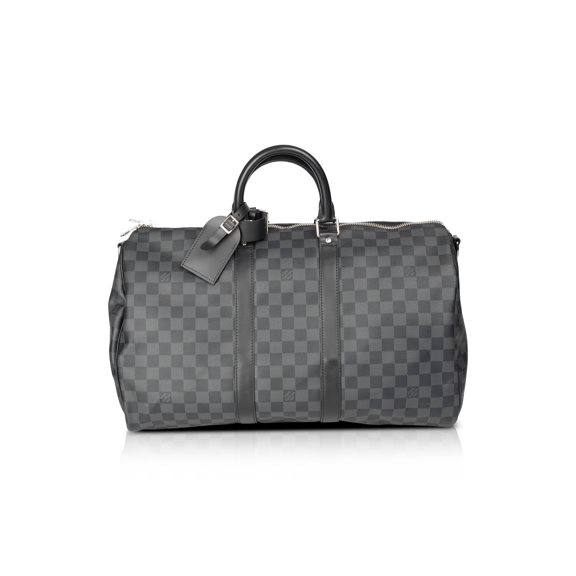 Louis Vuitton Damier Graphite Keepall Bandouliere 45 w/ Box