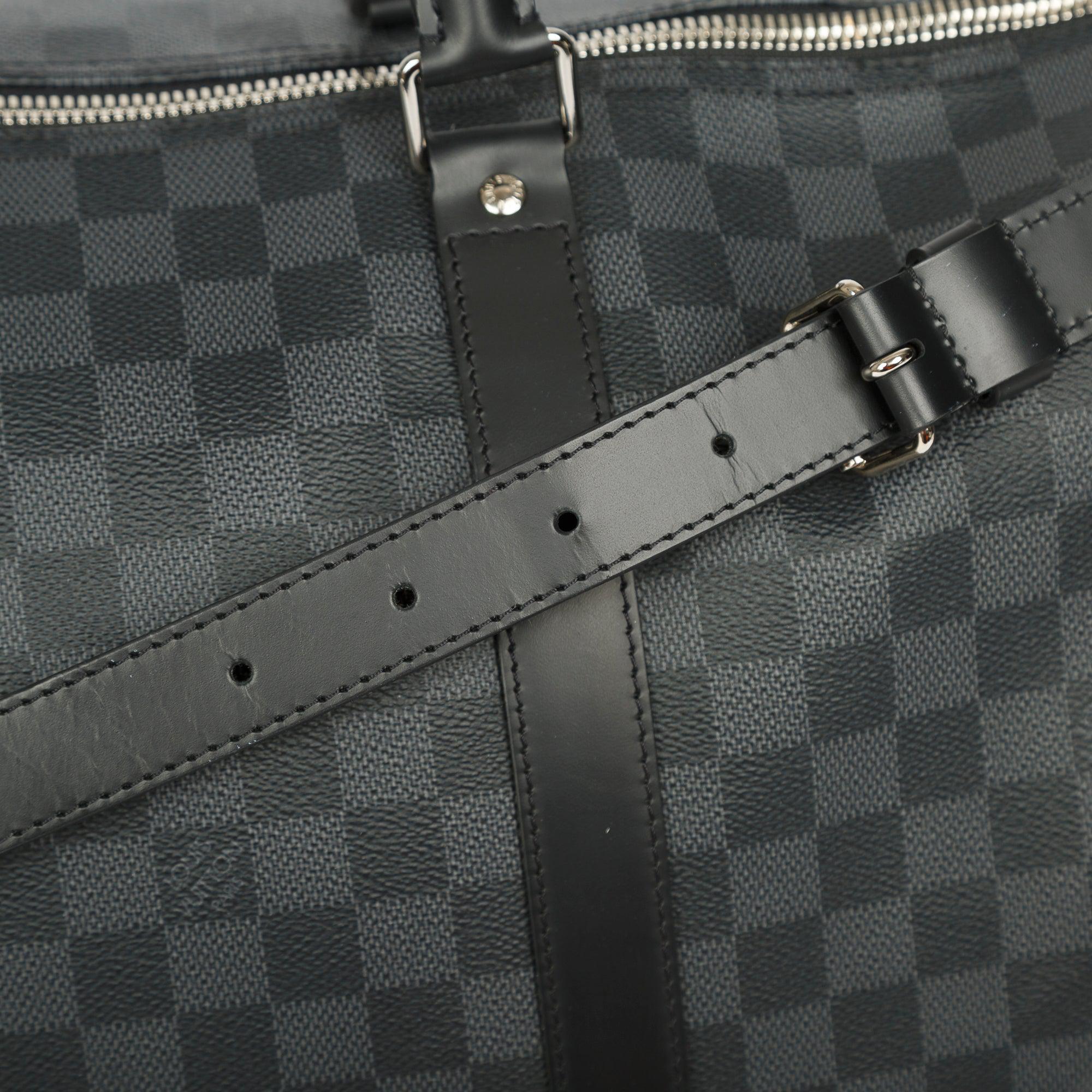 Louis Vuitton Damier Graphite Keepall Bandouliere 55