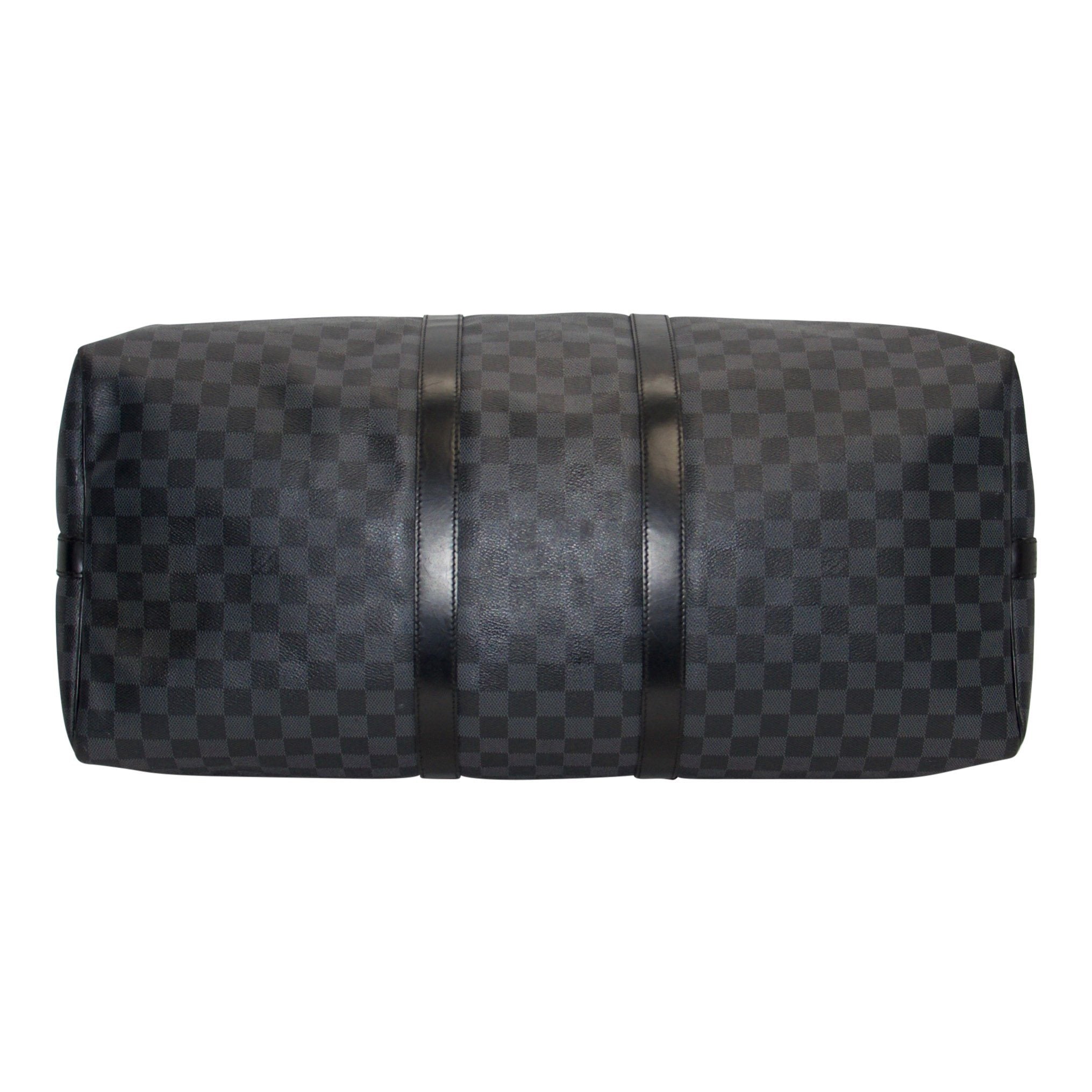 Louis Vuitton Damier Graphite Keepall Bandouliere 55
