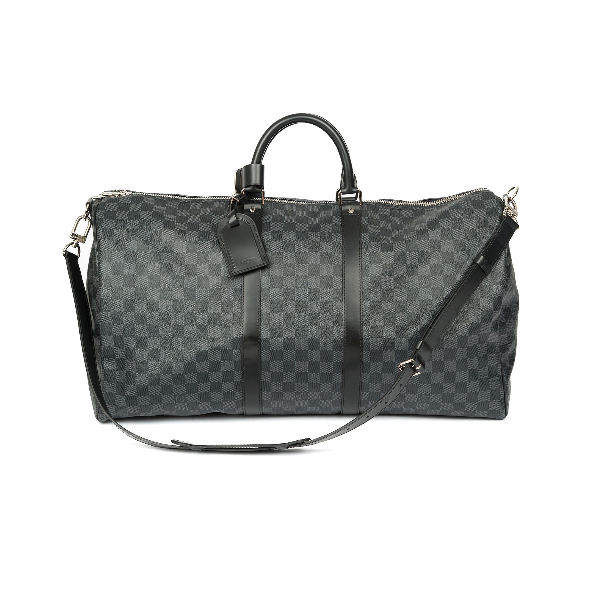 Louis Vuitton Damier Graphite Keepall Bandouliere 55