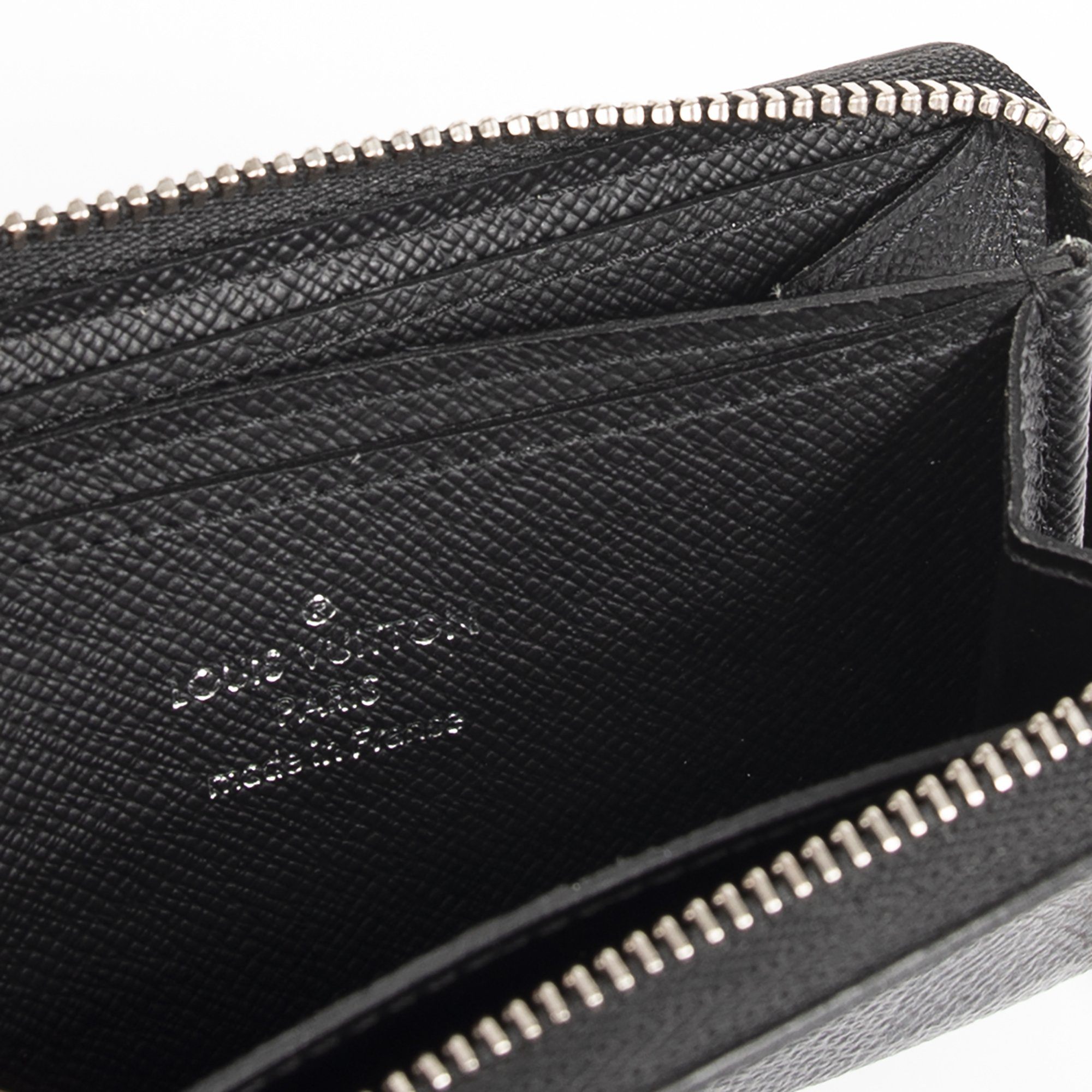 Louis Vuitton Damier Graphite Zippy Coin Purse Vertical